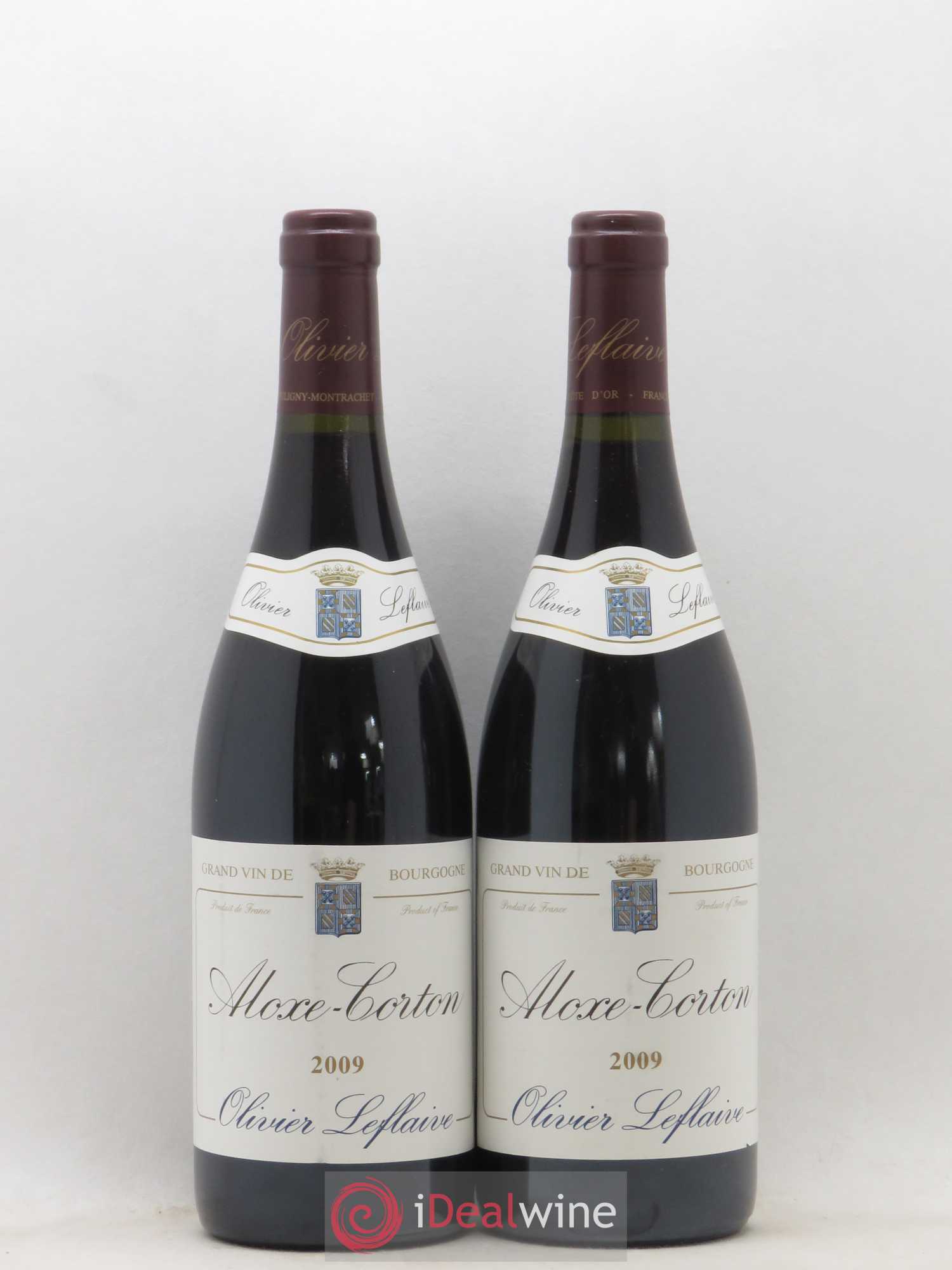 Aloxe-Corton Olivier Leflaive 2009 - Lot de 2 bouteilles - 0