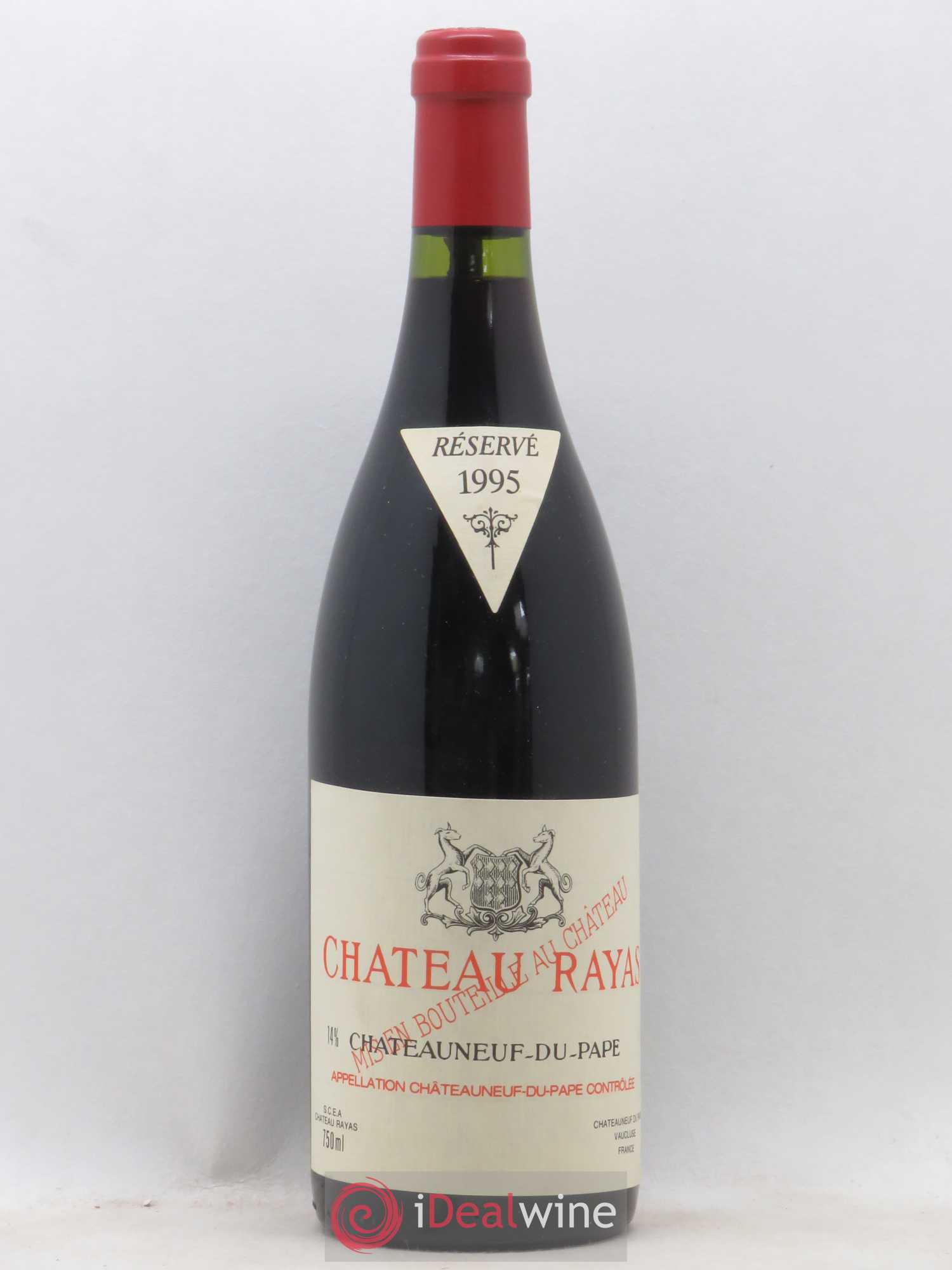 Châteauneuf-du-Pape Château Rayas Emmanuel Reynaud 1995 - Lot de 1 bouteille - 0