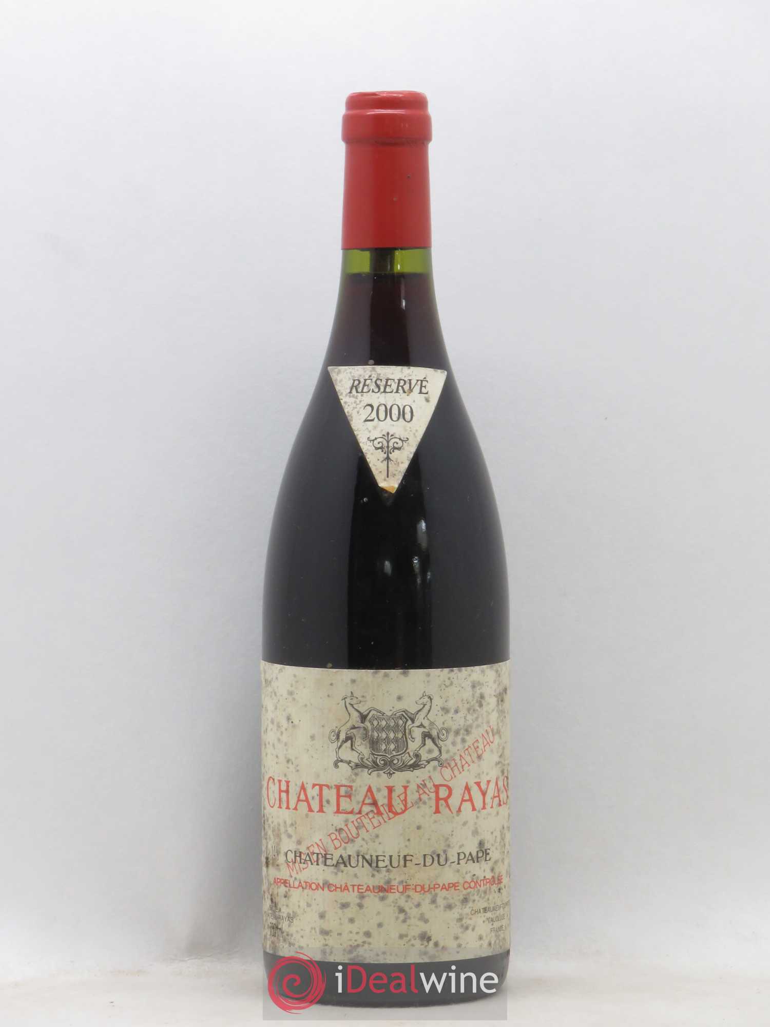Châteauneuf-du-Pape Château Rayas Emmanuel Reynaud 2000 - Lot de 1 bouteille - 0