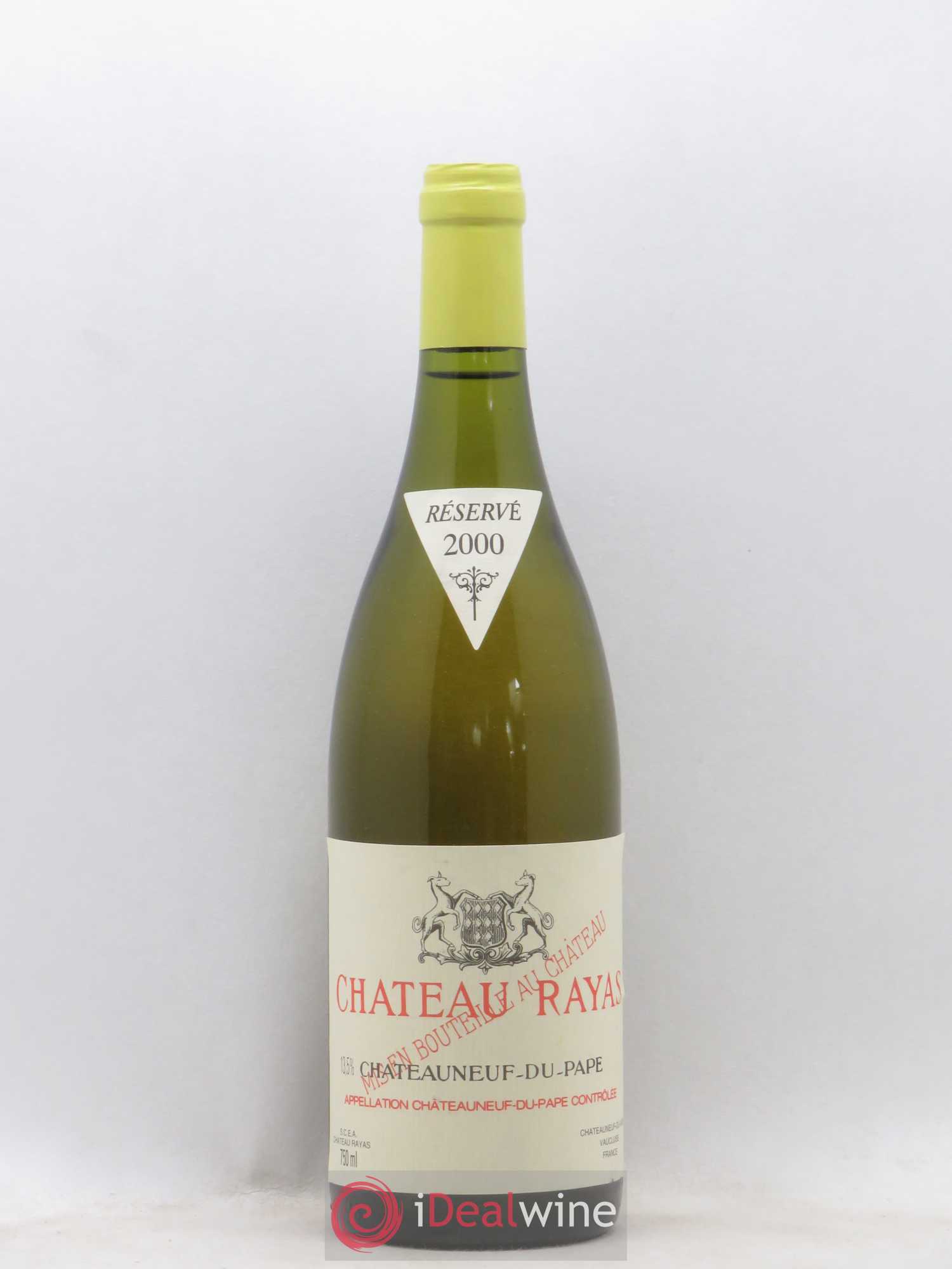 Châteauneuf-du-Pape Château Rayas Emmanuel Reynaud 2000 - Lot de 1 bouteille - 0