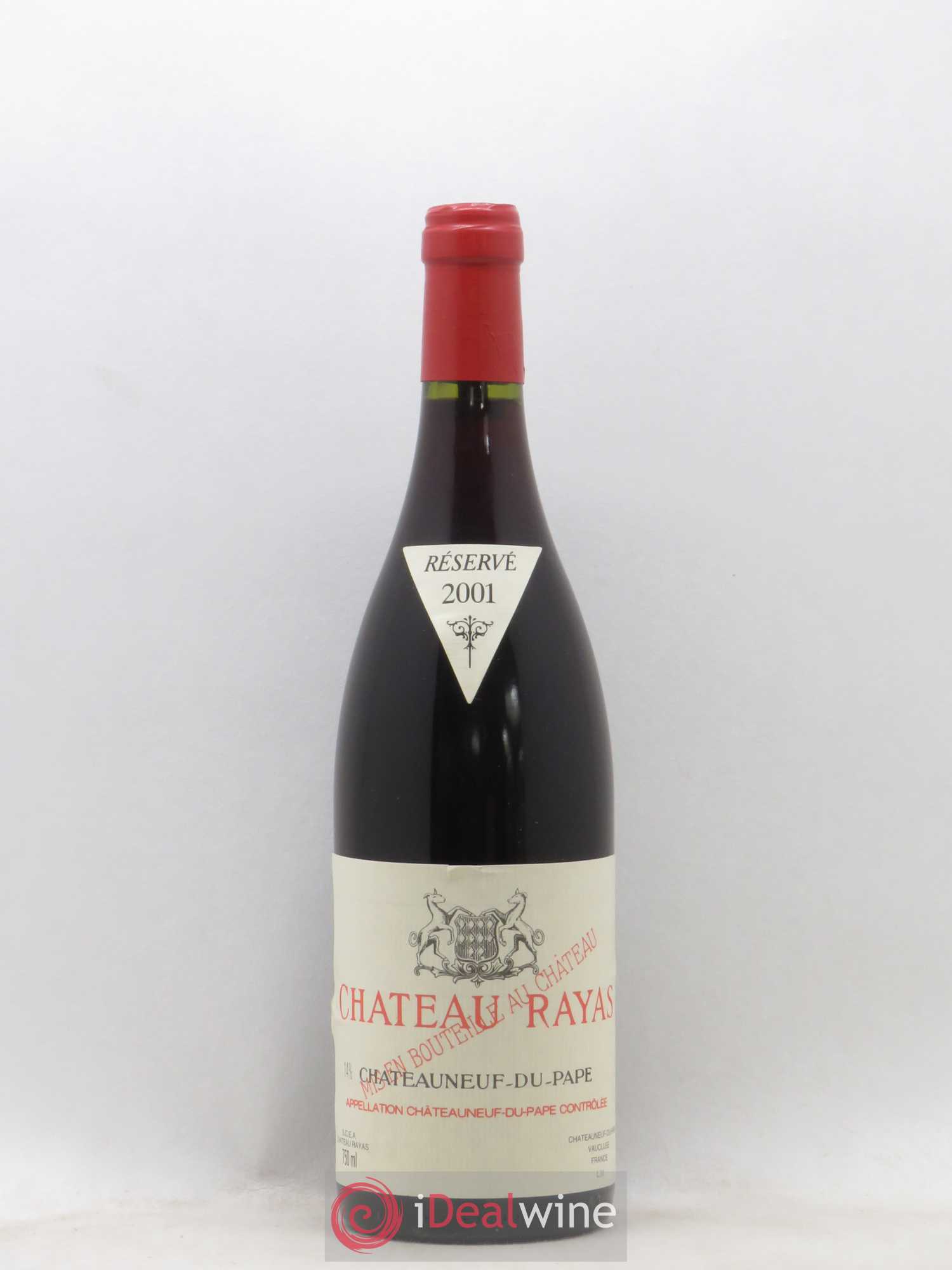 Châteauneuf-du-Pape Château Rayas Emmanuel Reynaud 2001 - Lot de 1 bouteille - 0