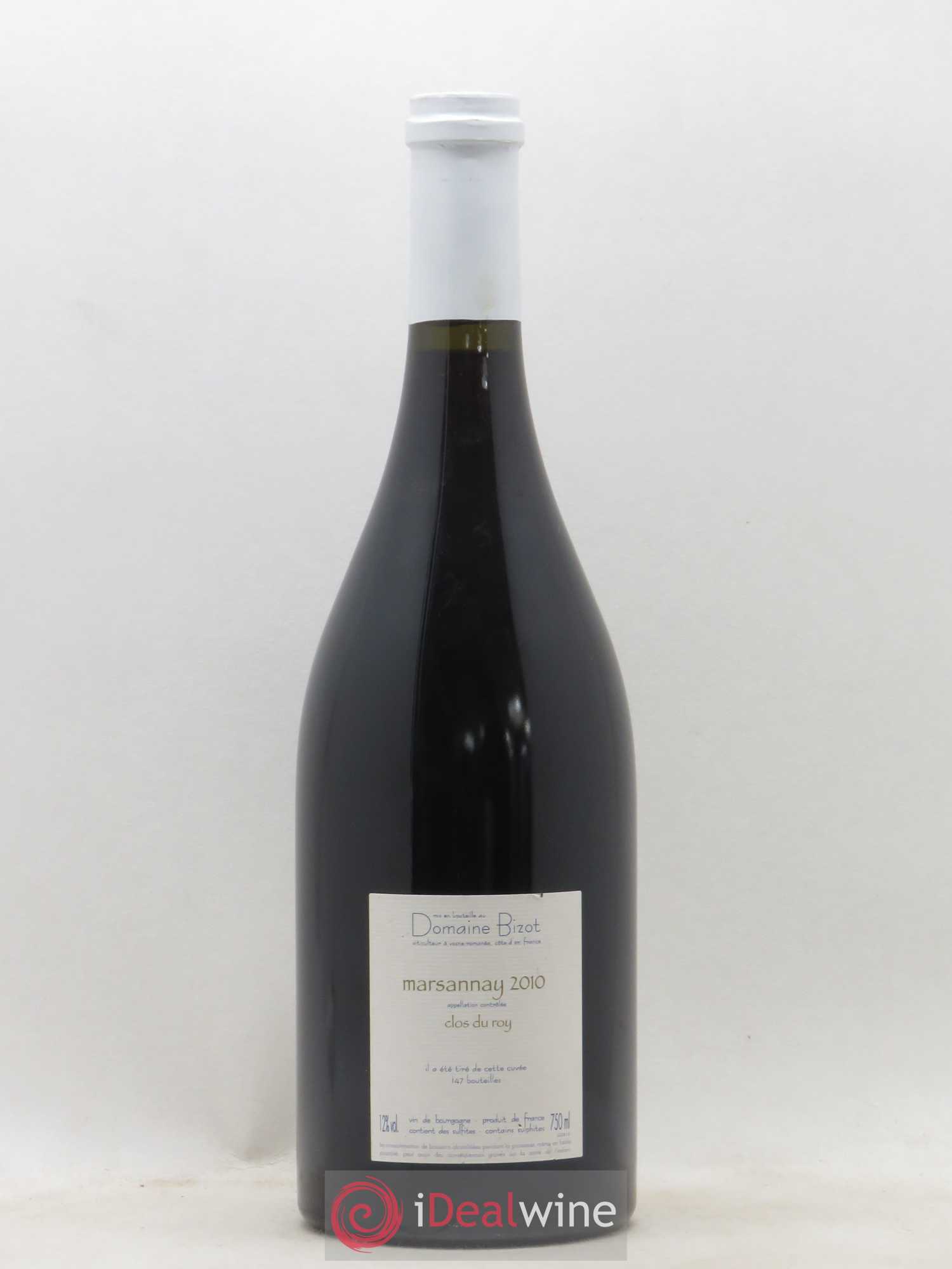 Marsannay Clos du Roy Bizot (Domaine) 2010 - Lot de 1 bouteille - 1