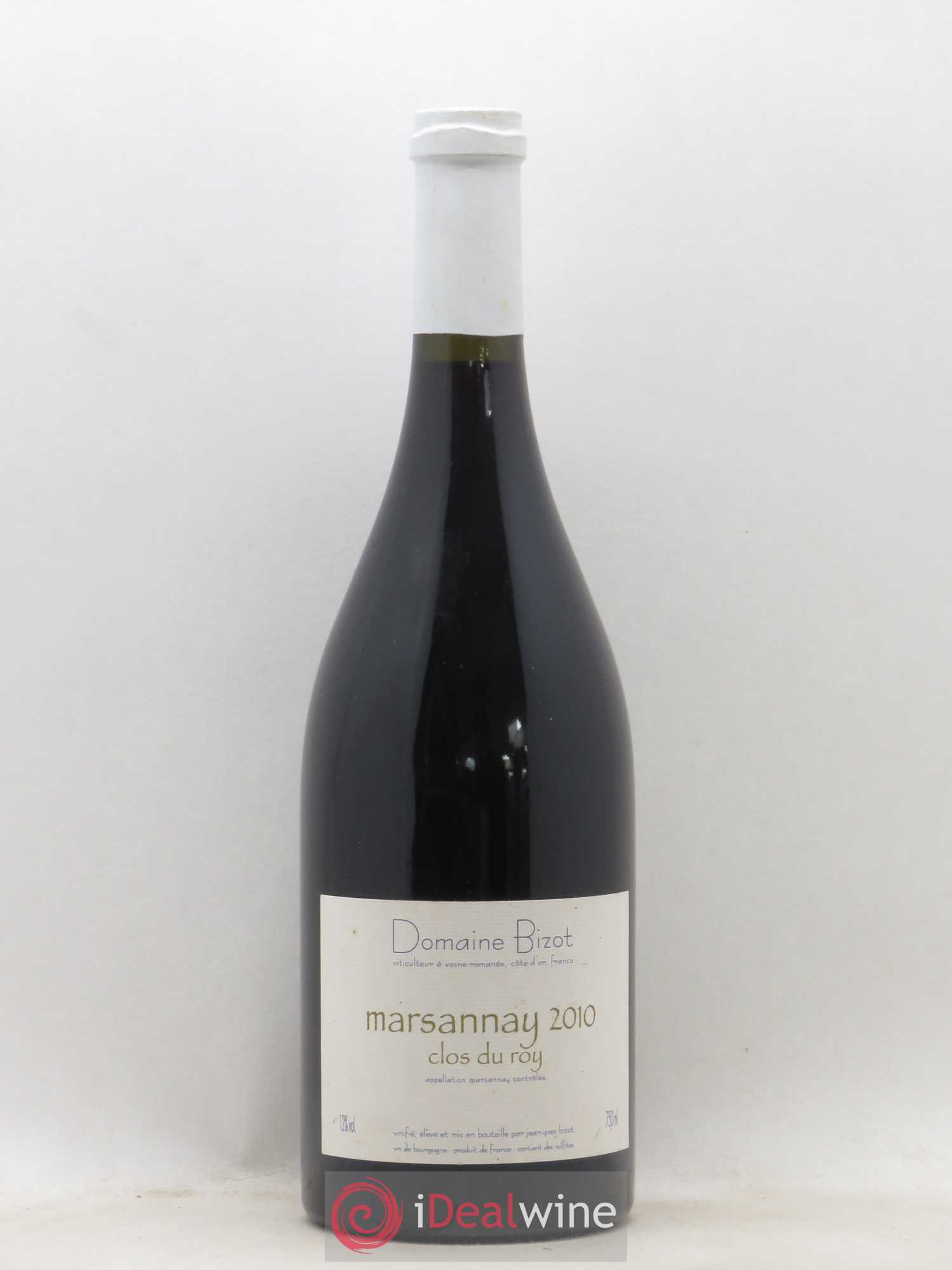 Marsannay Clos du Roy Bizot (Domaine) 2010 - Lot de 1 bouteille - 0