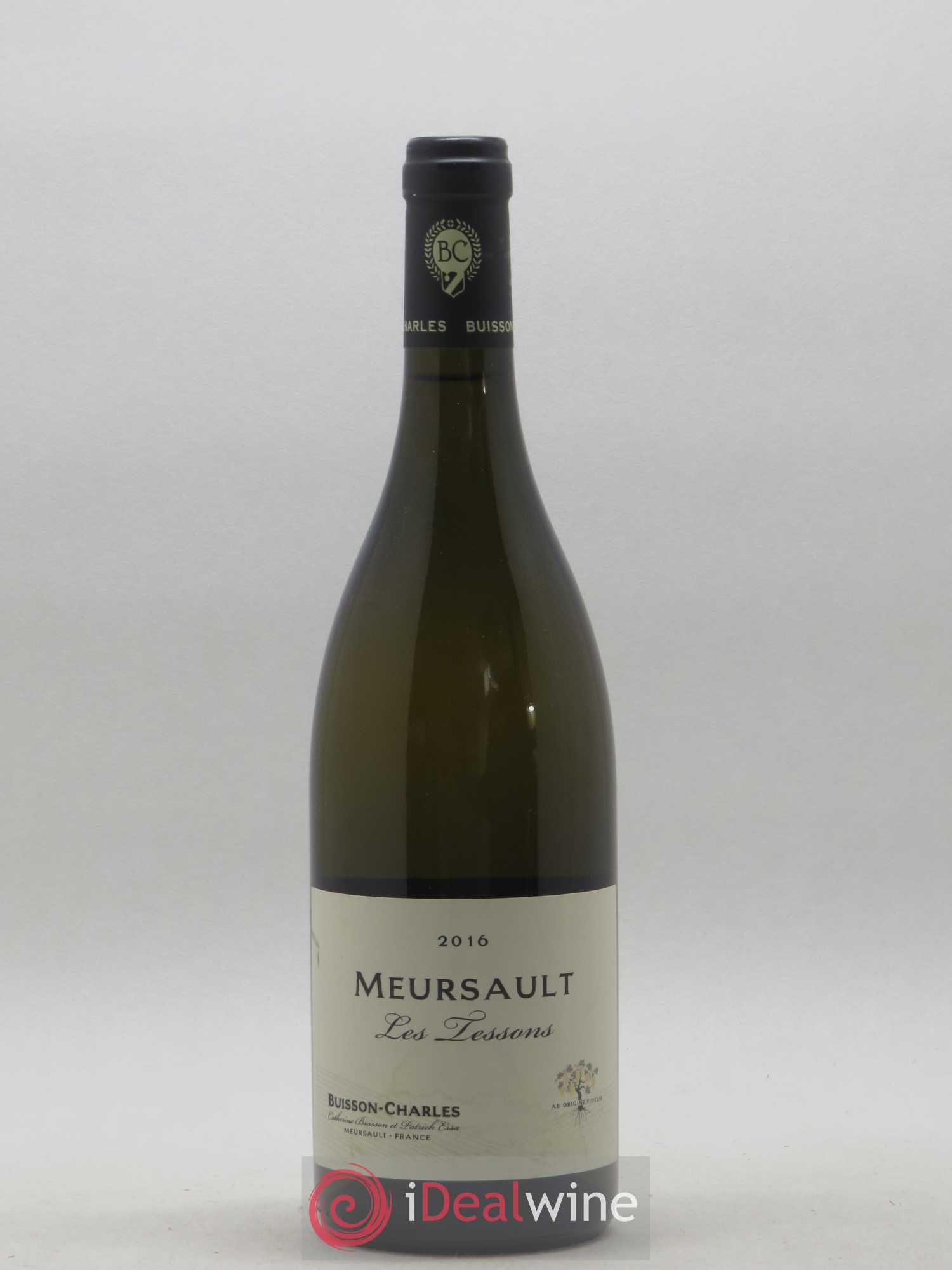 Meursault Les Tessons Buisson-Charles (Domaine) 2016 - Lot de 1 bouteille - 0