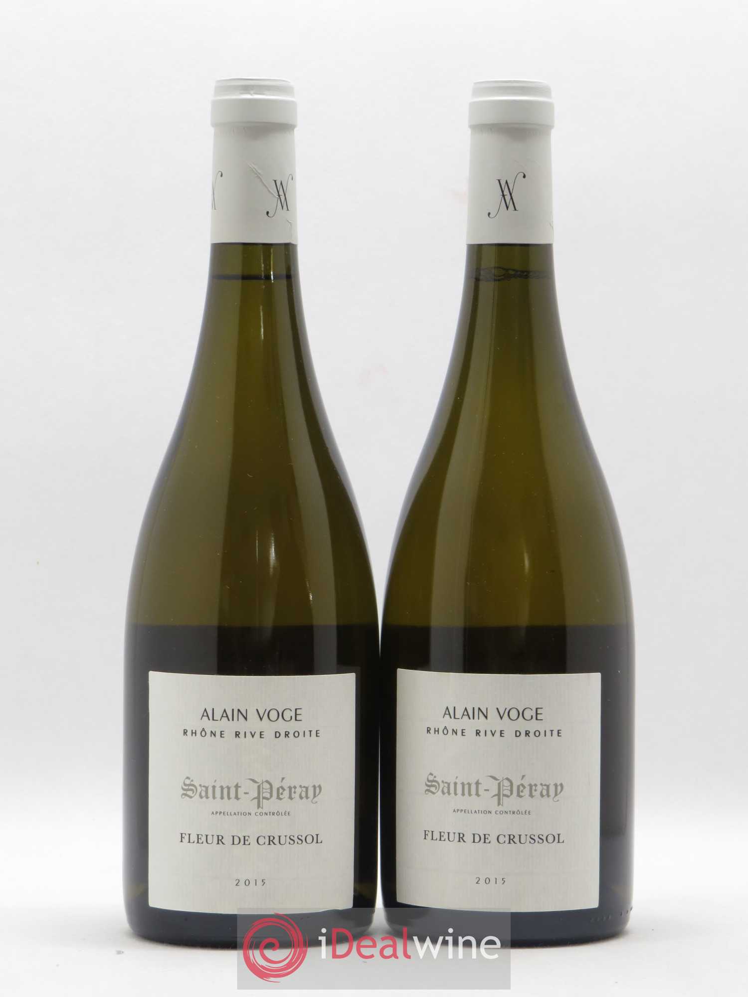 Saint-Péray Fleur de Crussol Alain Voge (Domaine) 2015 - Lot de 2 bouteilles - 0