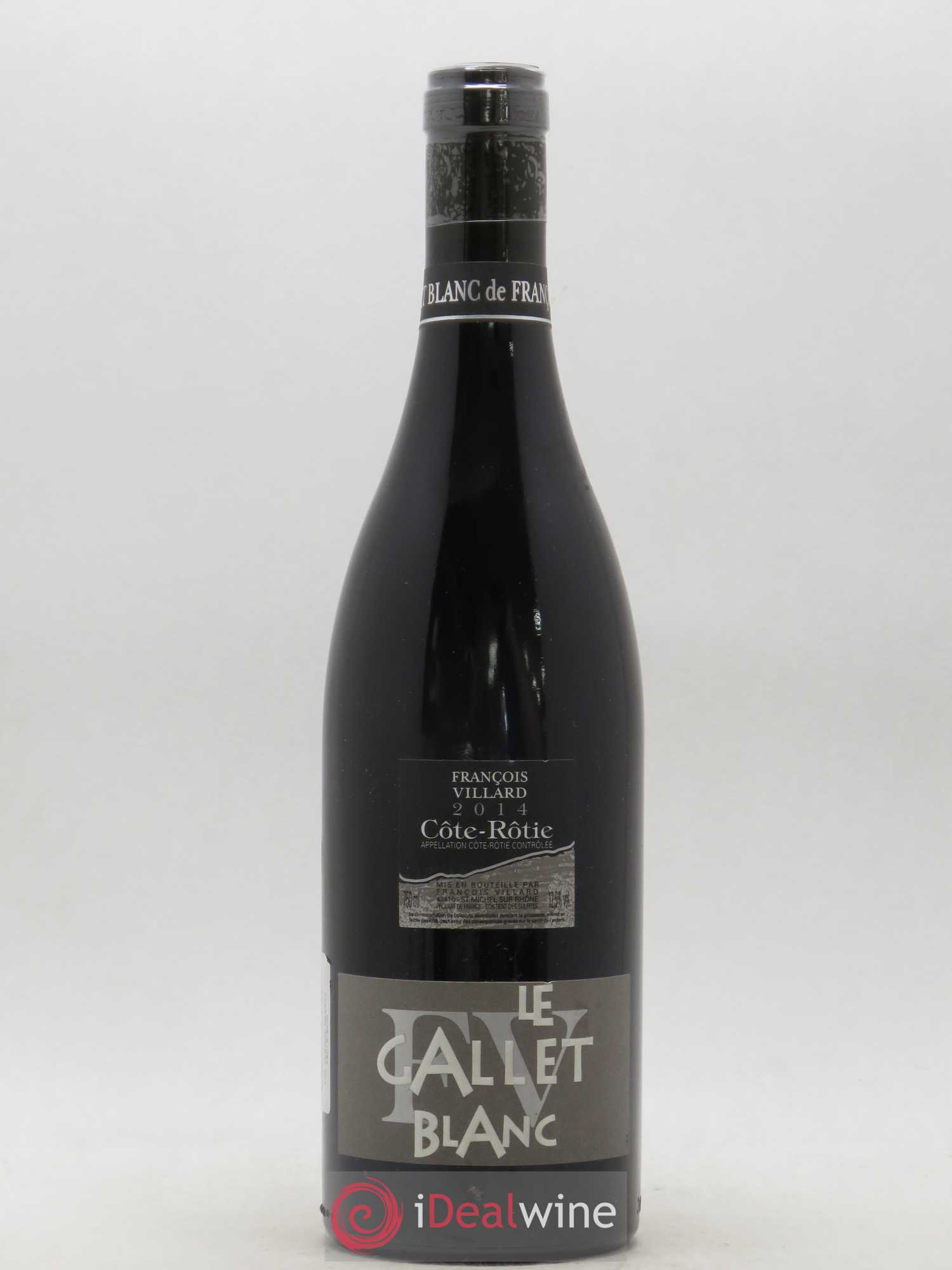 Côte-Rôtie Le Gallet Blanc François Villard 2014 - Lot de 1 bouteille - 0