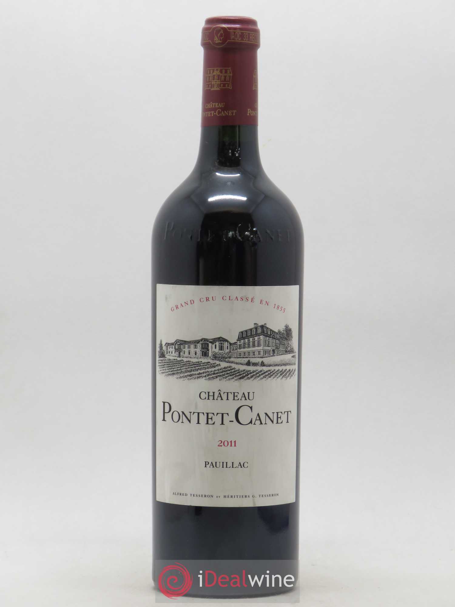 Château Pontet Canet 5ème Grand Cru Classé 2011 - Lot de 1 bouteille - 0