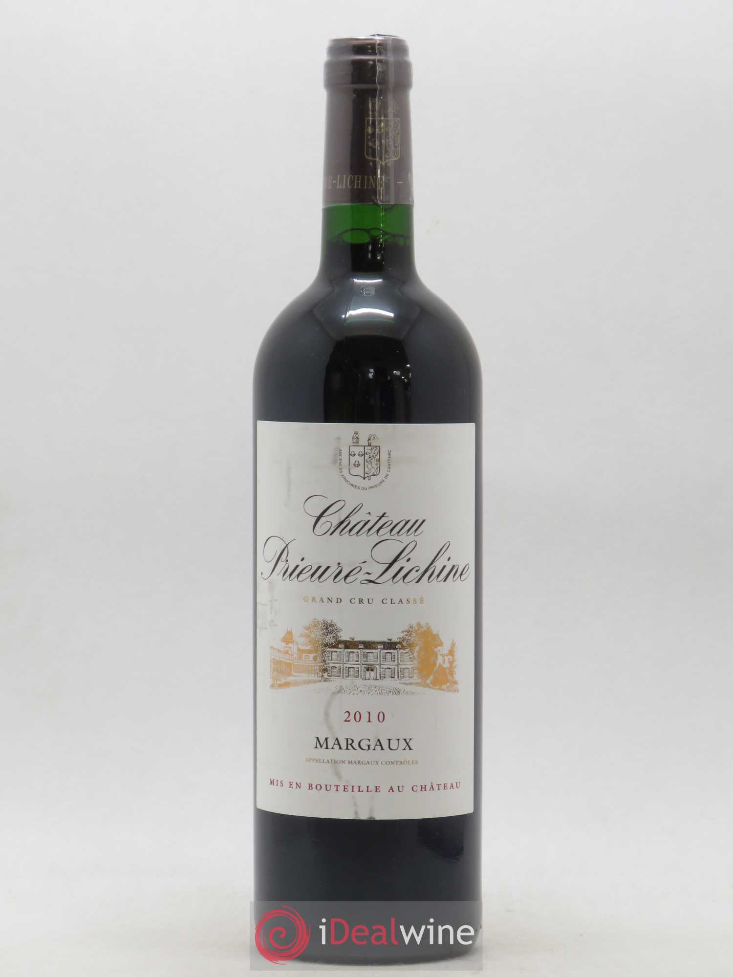 Château Prieuré Lichine 4ème Grand Cru Classé 2010 - Lot de 1 bouteille - 0