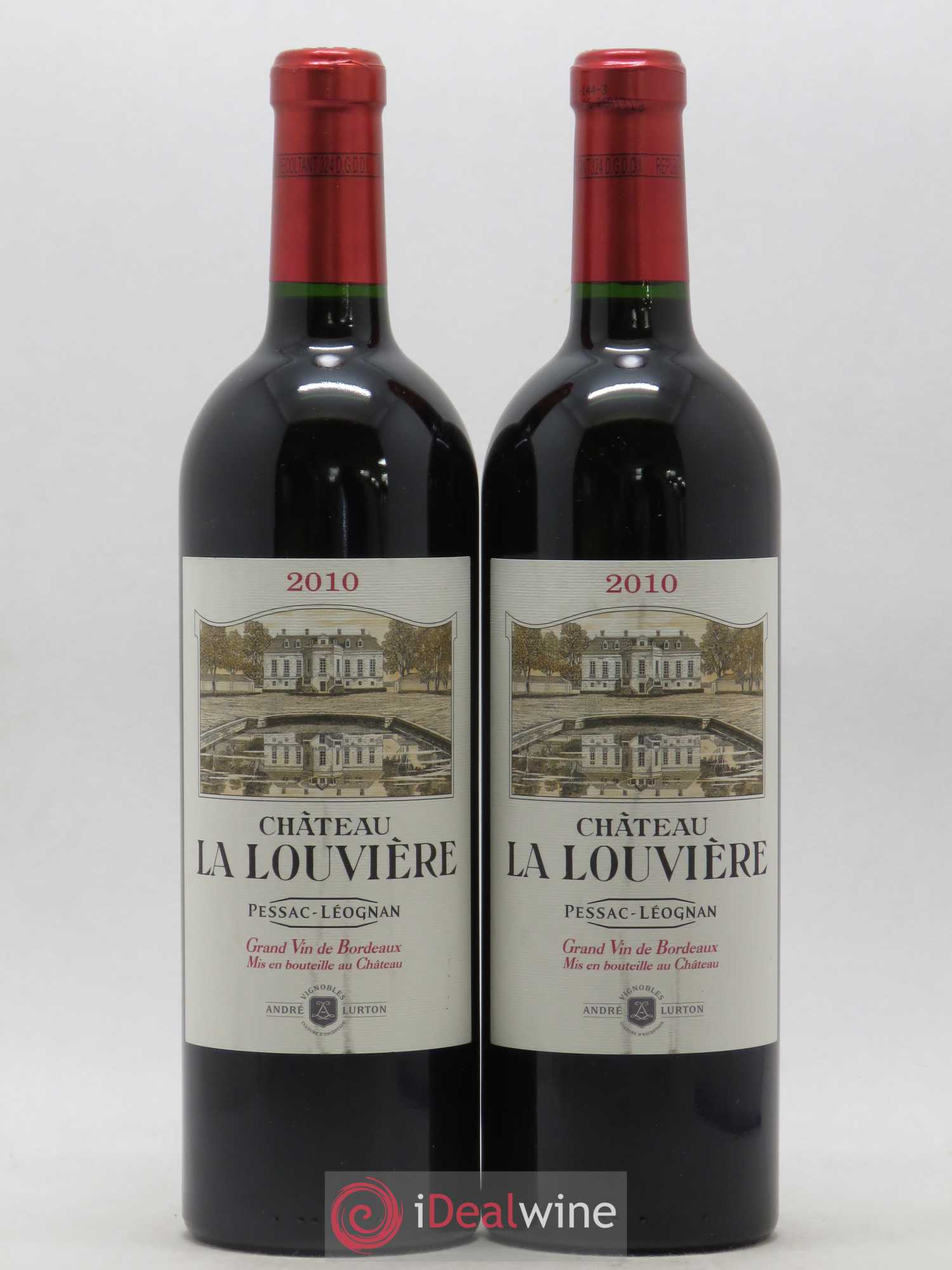 Château la Louvière 2010 - Lot de 2 bouteilles - 0