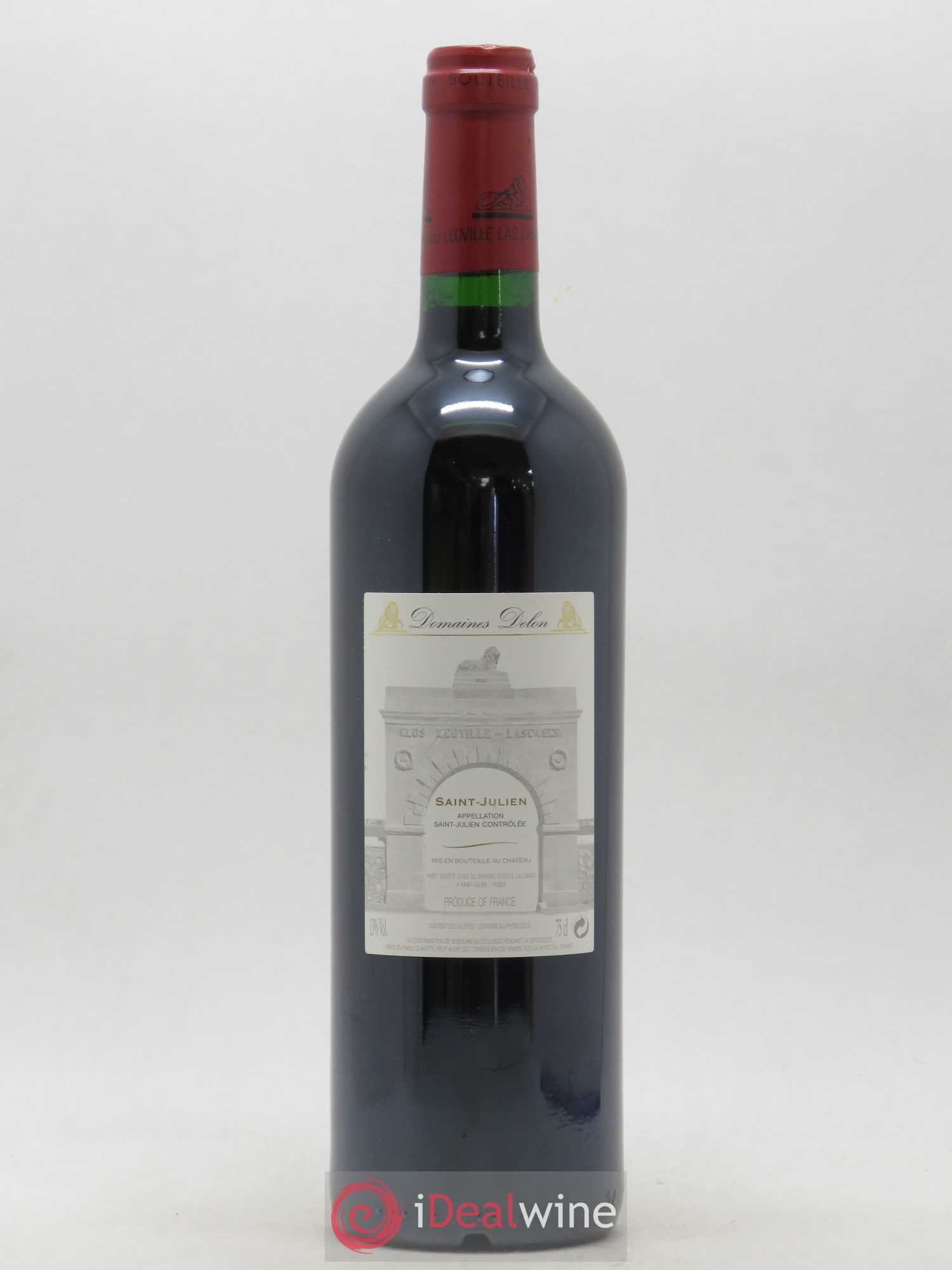 Château Léoville Las Cases 2ème Grand Cru Classé 2005 - Lot de 1 bouteille - 1