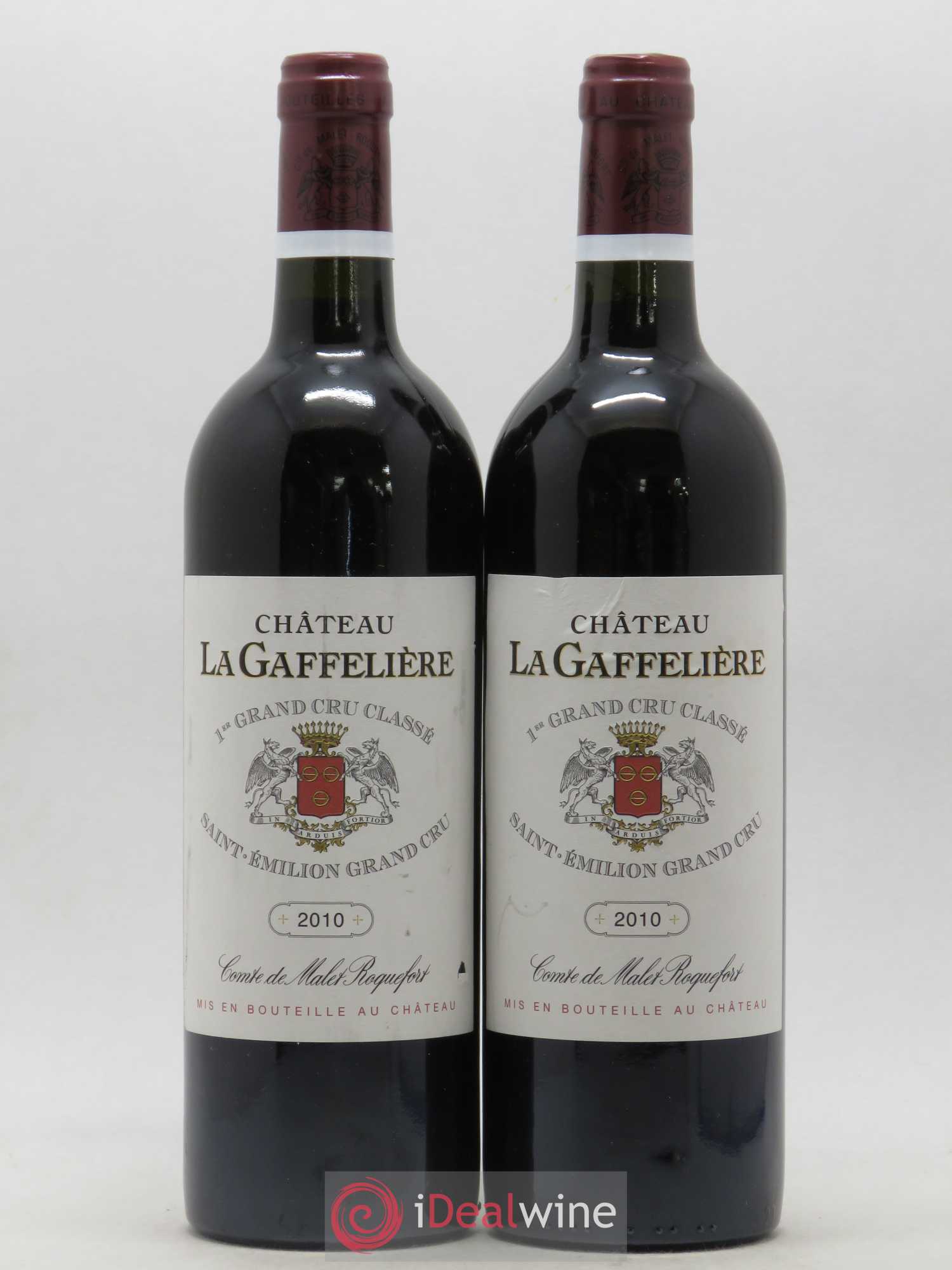 Château la Gaffelière 1er Grand Cru Classé B 2010 - Lot de 2 bouteilles - 0