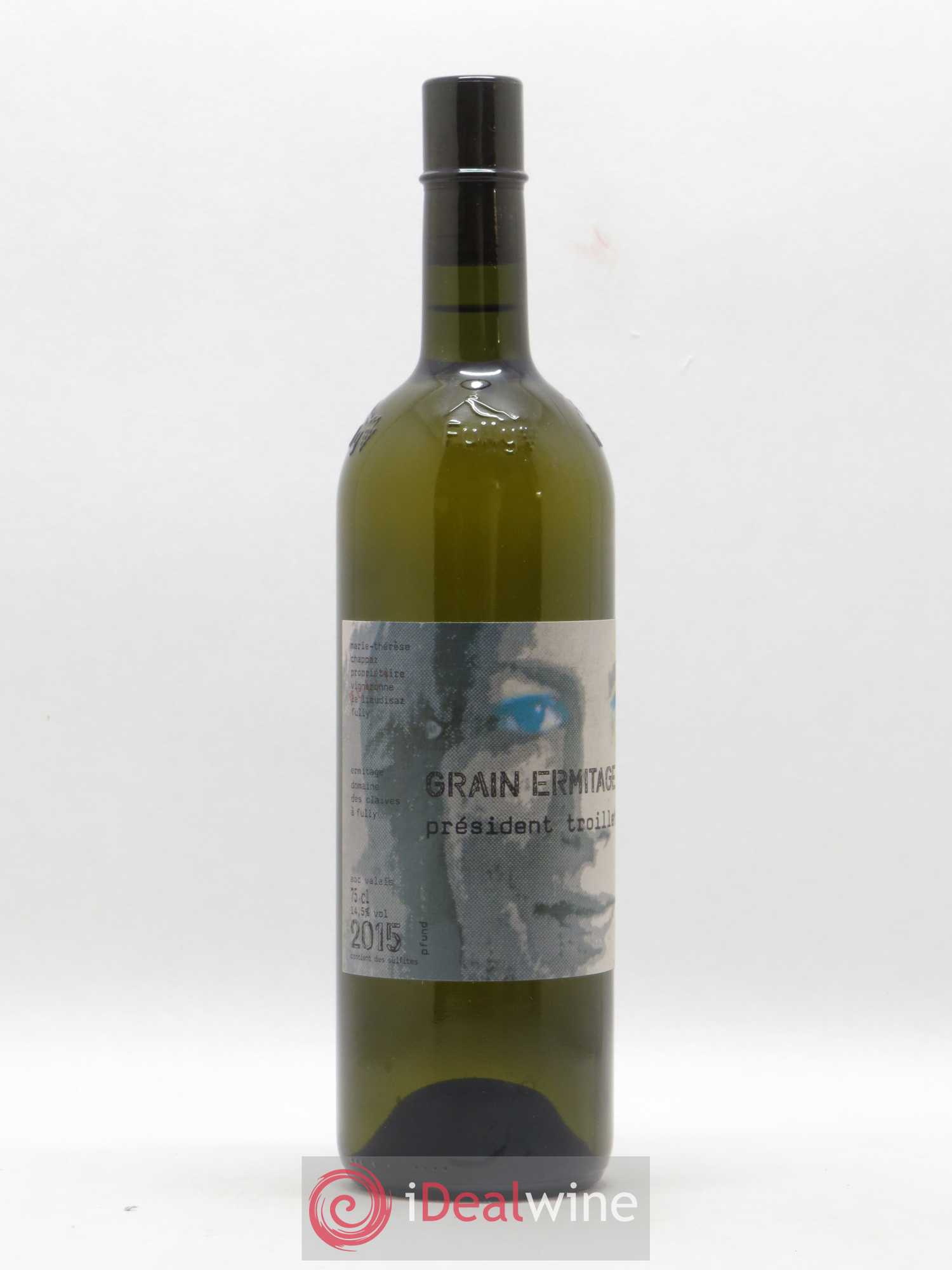 Valais Grain Ermitage Président Troillet Domaine des Claives Marie-Thérèse Chappaz 2015 - Posten von 1 Flasche - 0