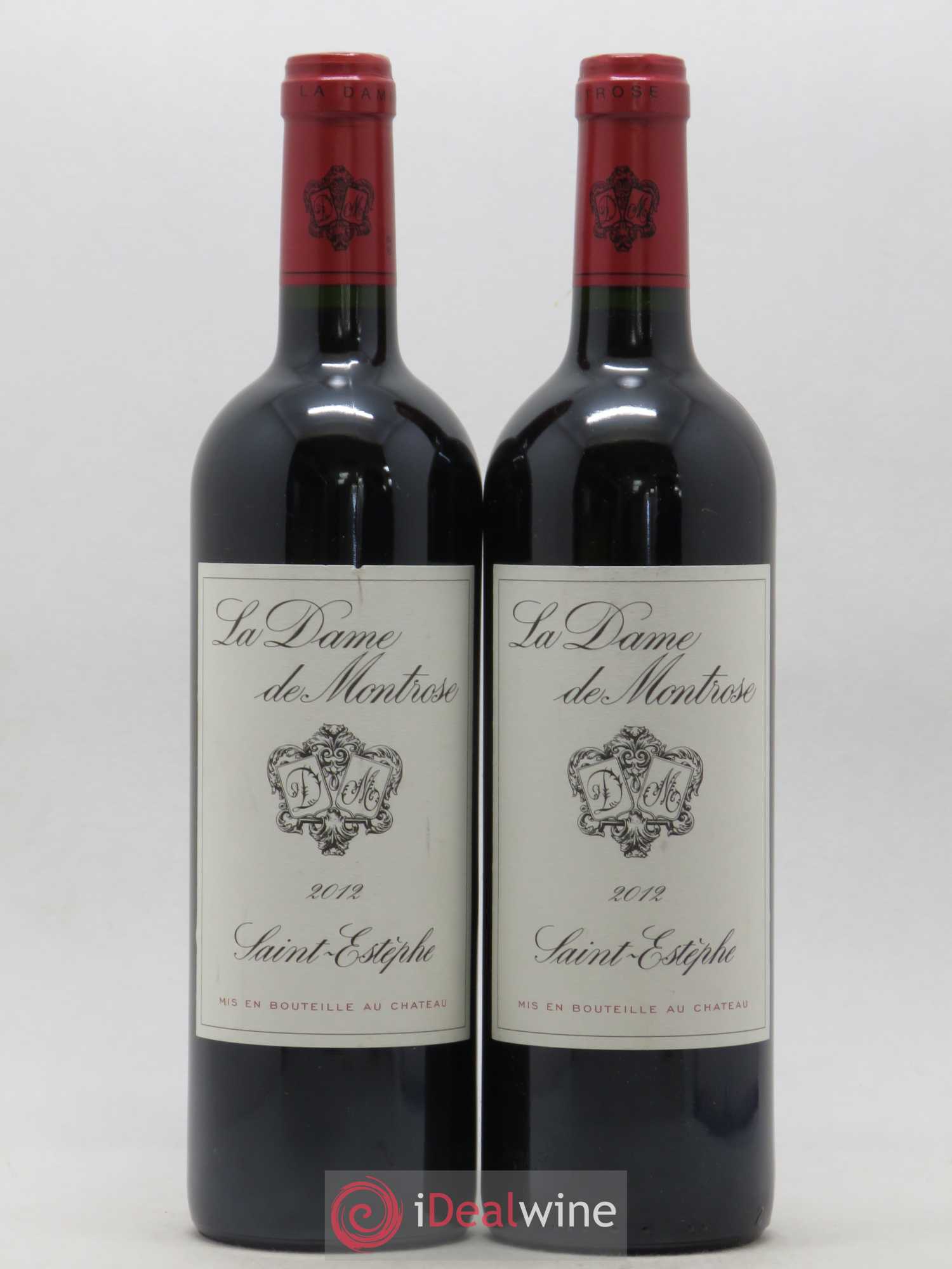 La Dame de Montrose Second Vin 2012 - Lot de 2 bouteilles - 0