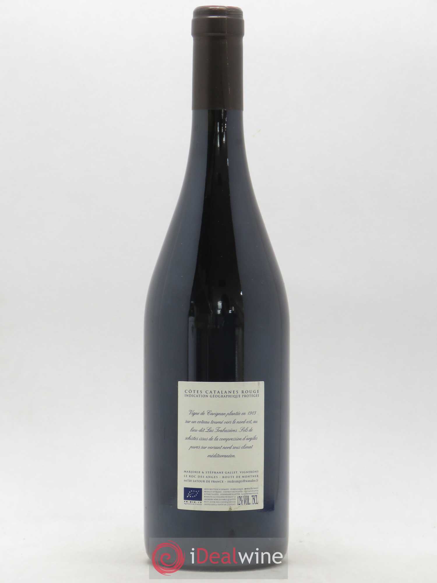 Côtes Catalanes Roc des Anges Isabal (anciennement Las Trabasseres) Marjorie et Stéphane Gallet 2013 - Lot de 1 bouteille - 1