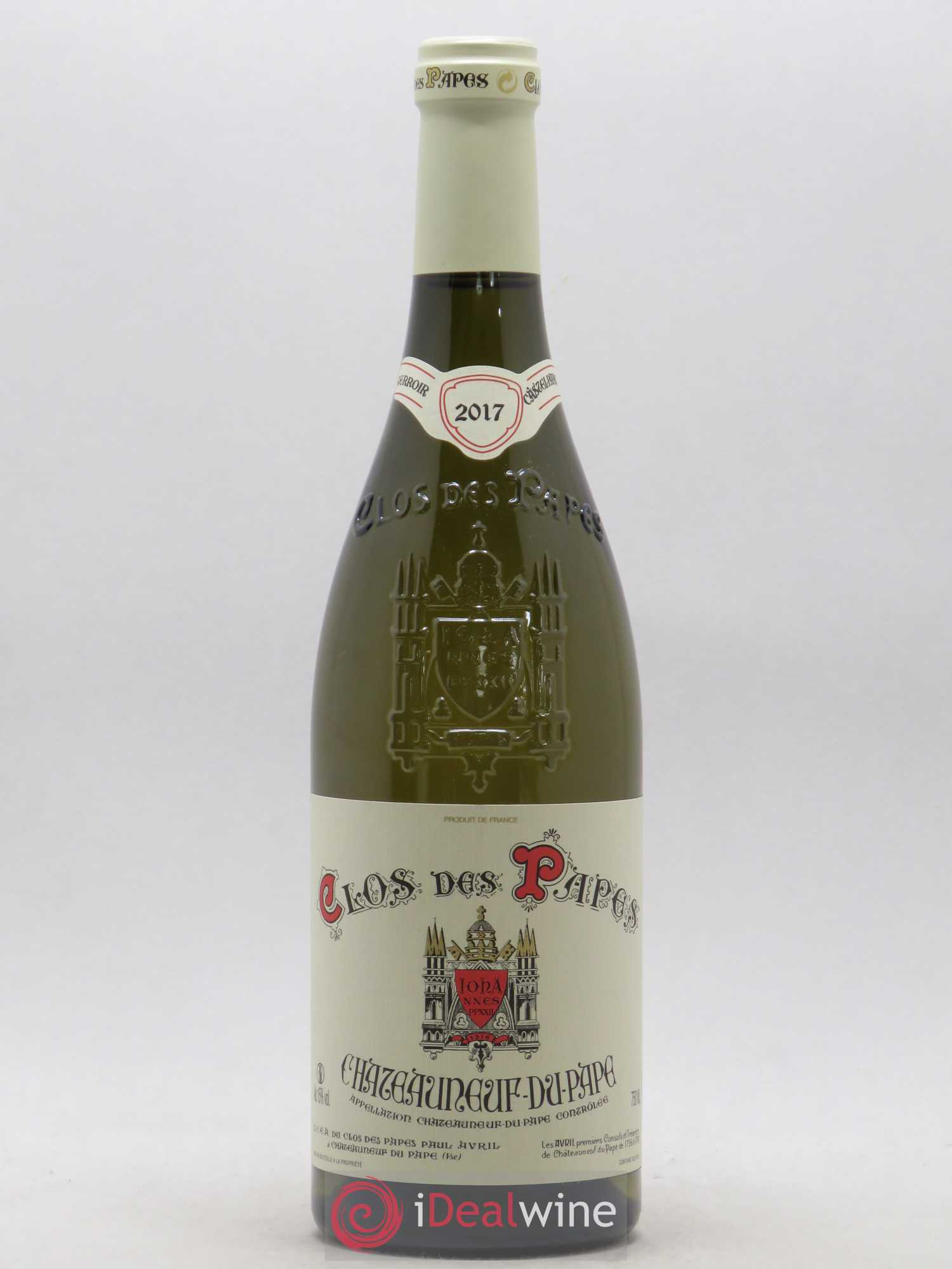 Châteauneuf-du-Pape Clos des Papes - Paul Avril 2017 - Lot de 1 bouteille - 0