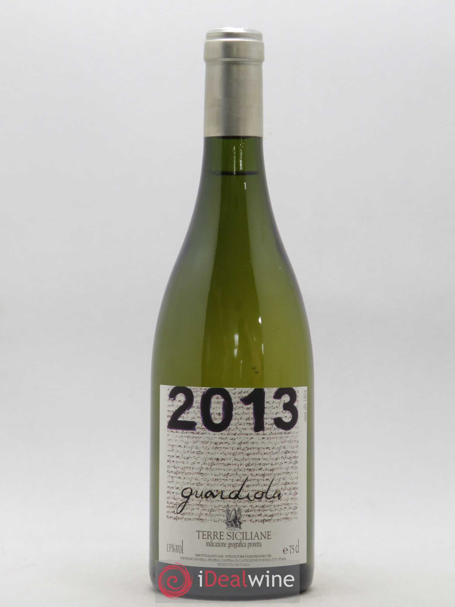 IGP Sicile Guardolia Terre Siciliane (sans prix de réserve) 2013 - Posten von 1 Flasche - 0