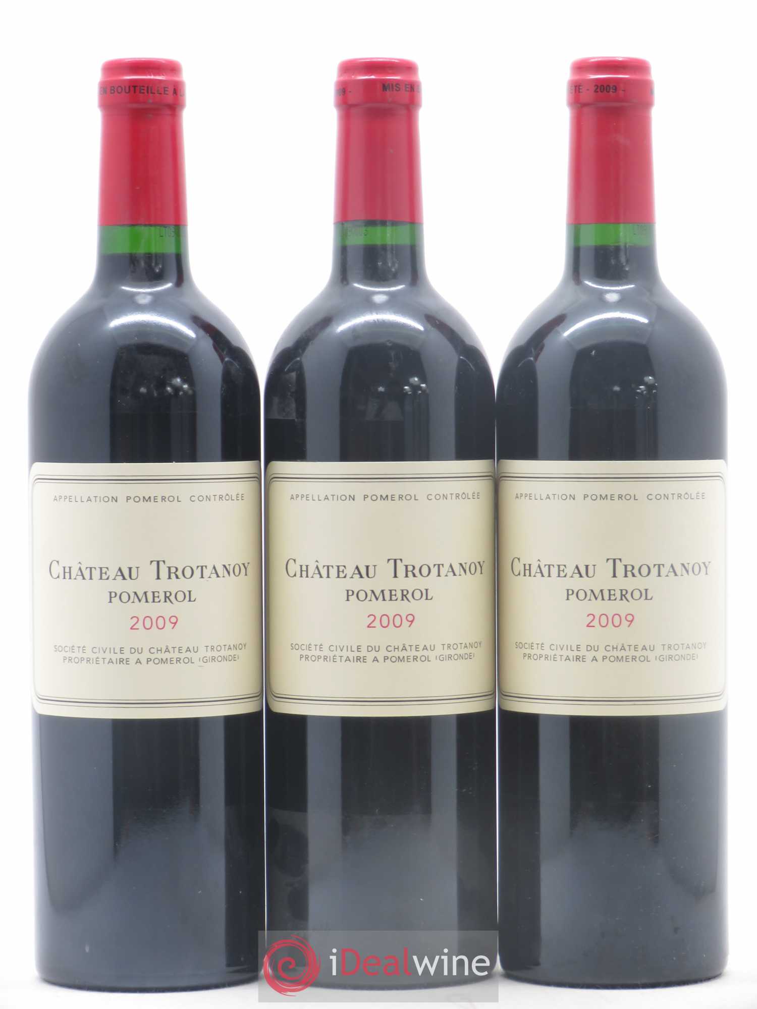 Château Trotanoy 2009 - Lot de 3 bouteilles - 0