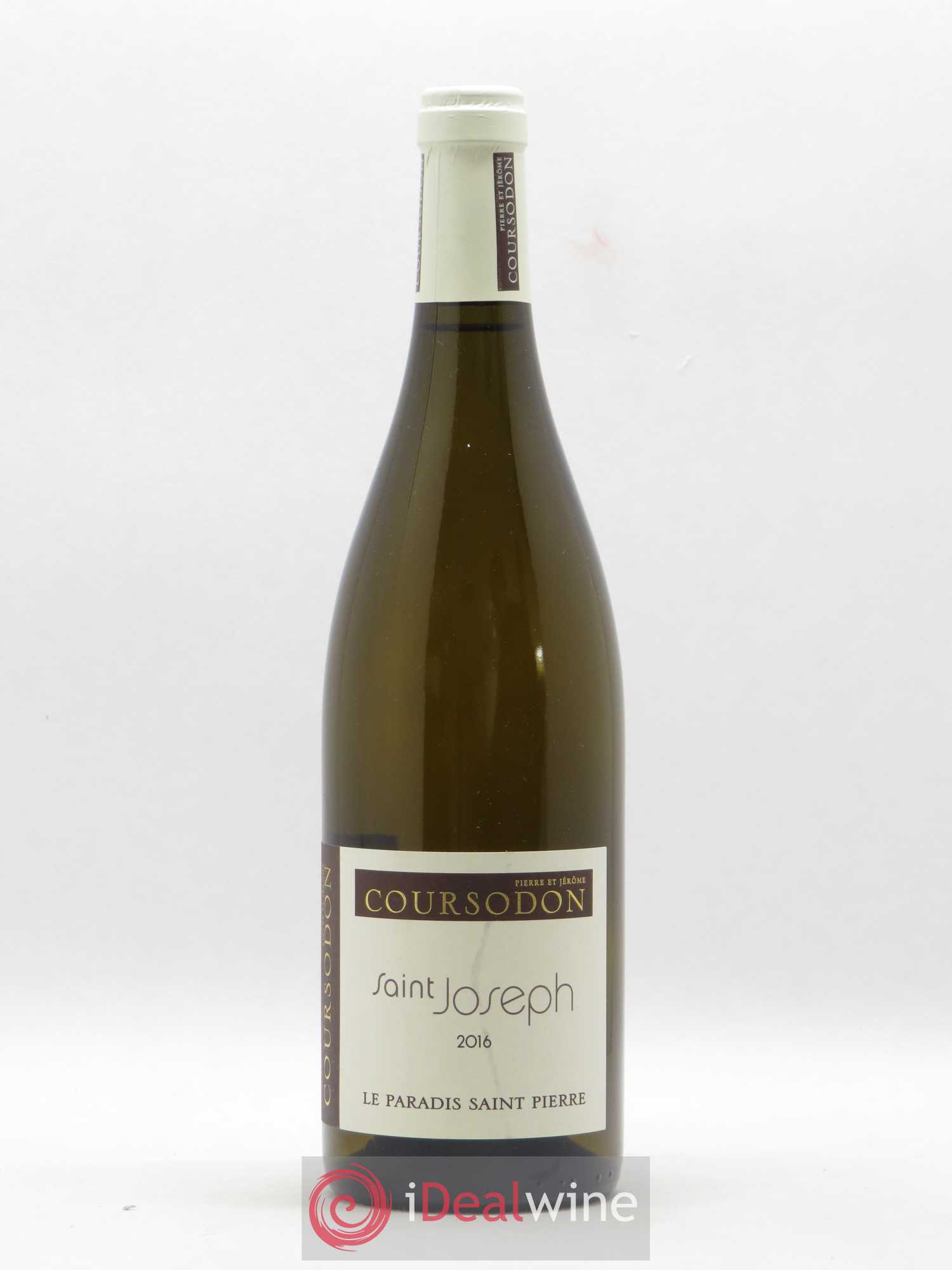 Saint-Joseph Le Paradis Saint-Pierre Pierre et Jérôme Coursodon 2016 - Lot de 1 bouteille - 0
