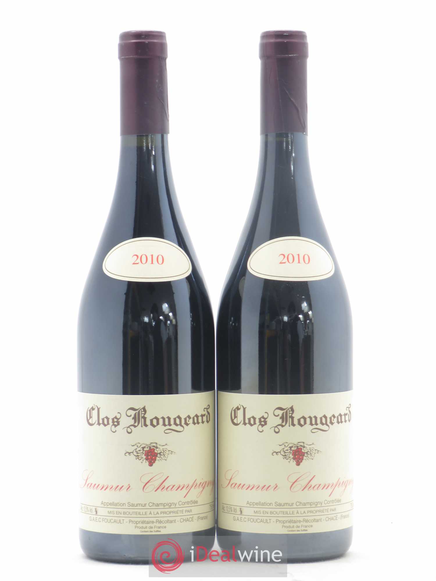 Saumur-Champigny Clos Rougeard 2010 - Lot de 2 bouteilles - 0