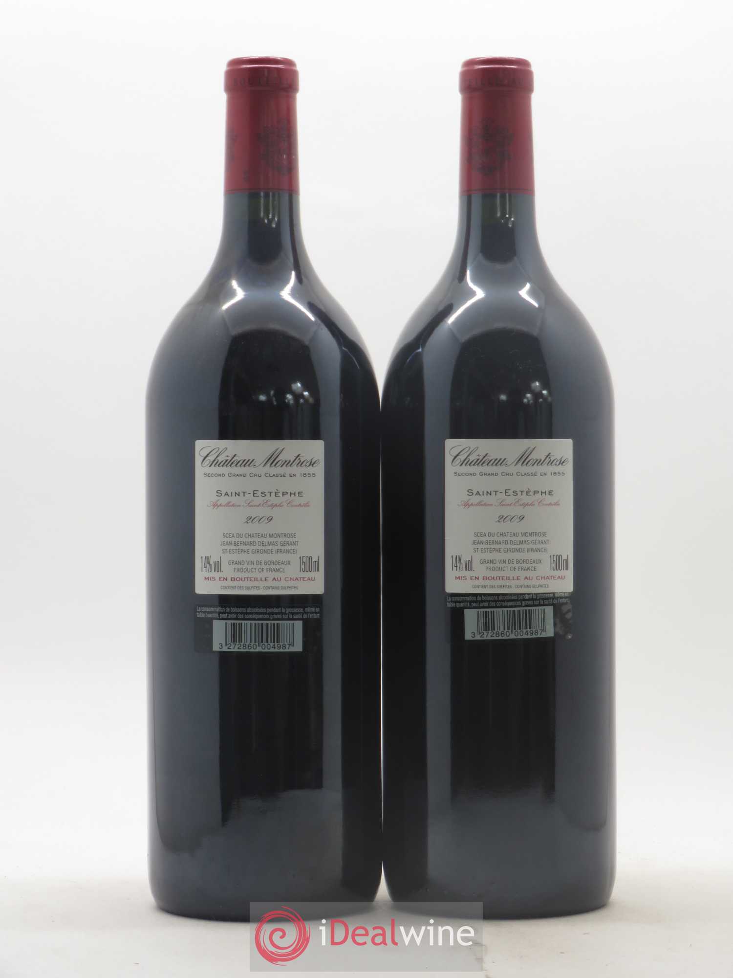 Château Montrose 2ème Grand Cru Classé 2009 - Lot de 2 magnums - 1