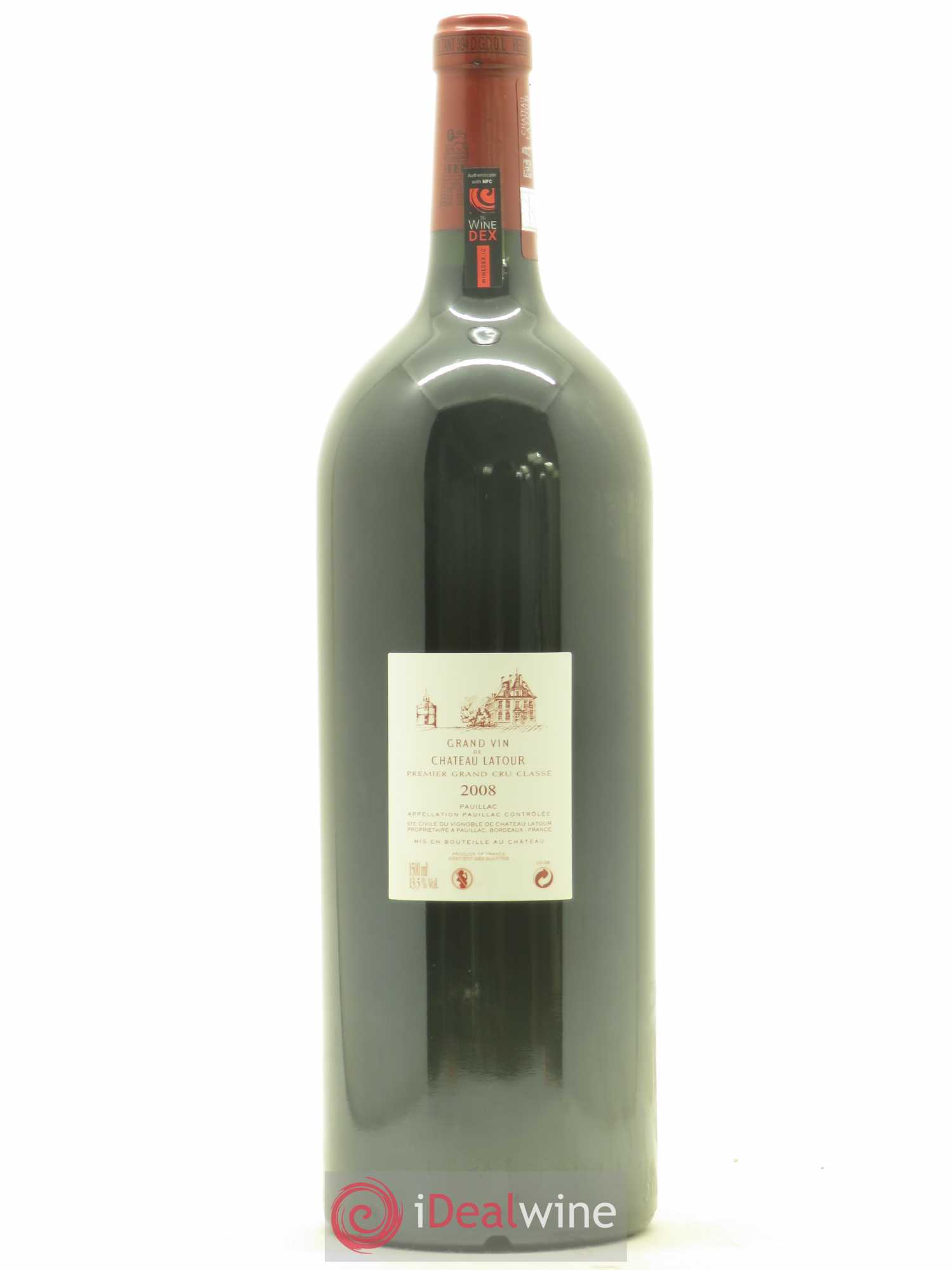 Château Latour 1er Grand Cru Classé 2008 - Lot de 1 magnum - 1