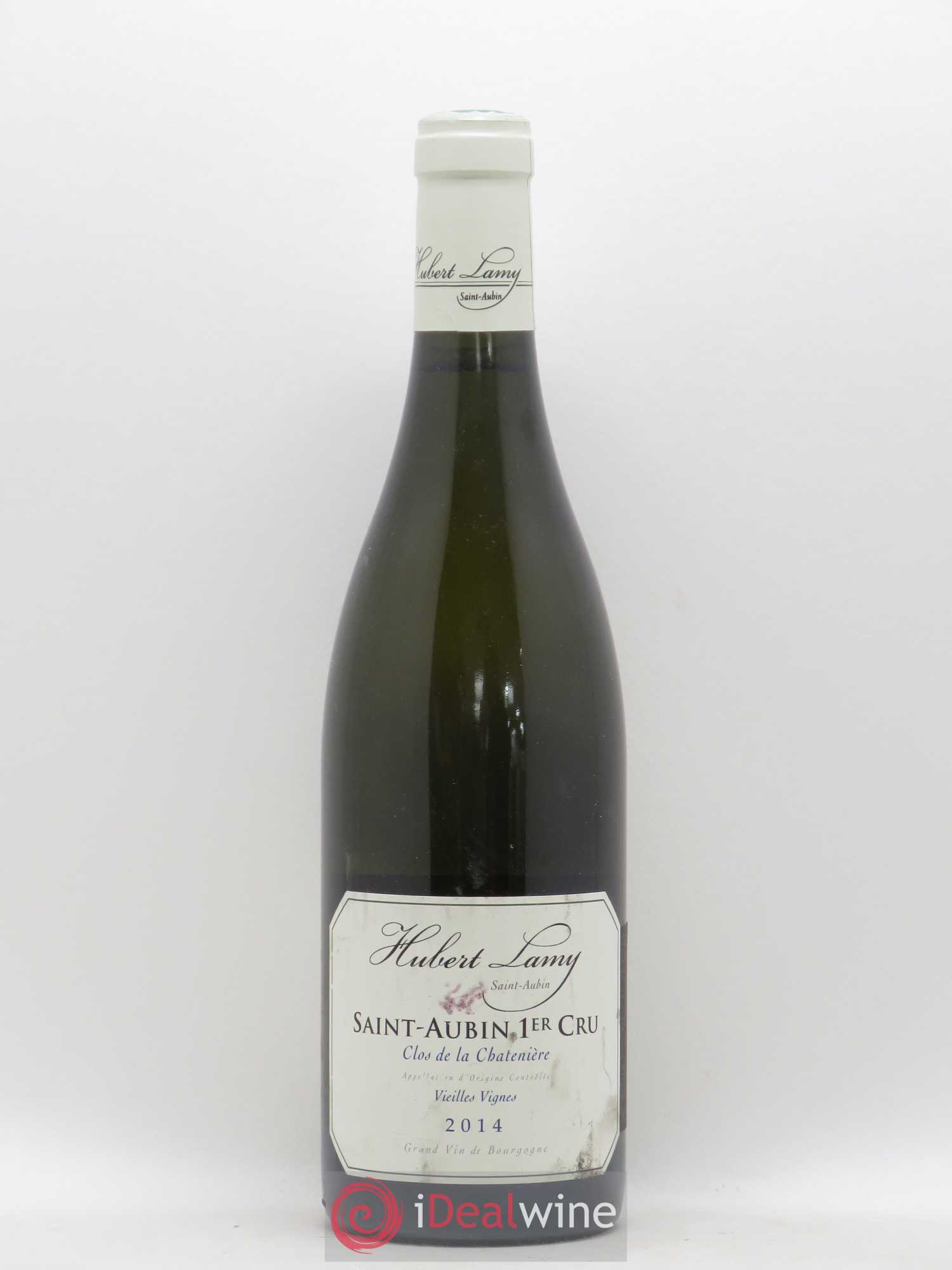 Saint-Aubin 1er Cru Clos de la Chatenière Vieilles Vignes Hubert Lamy 2014 - Lot de 1 bouteille - 0