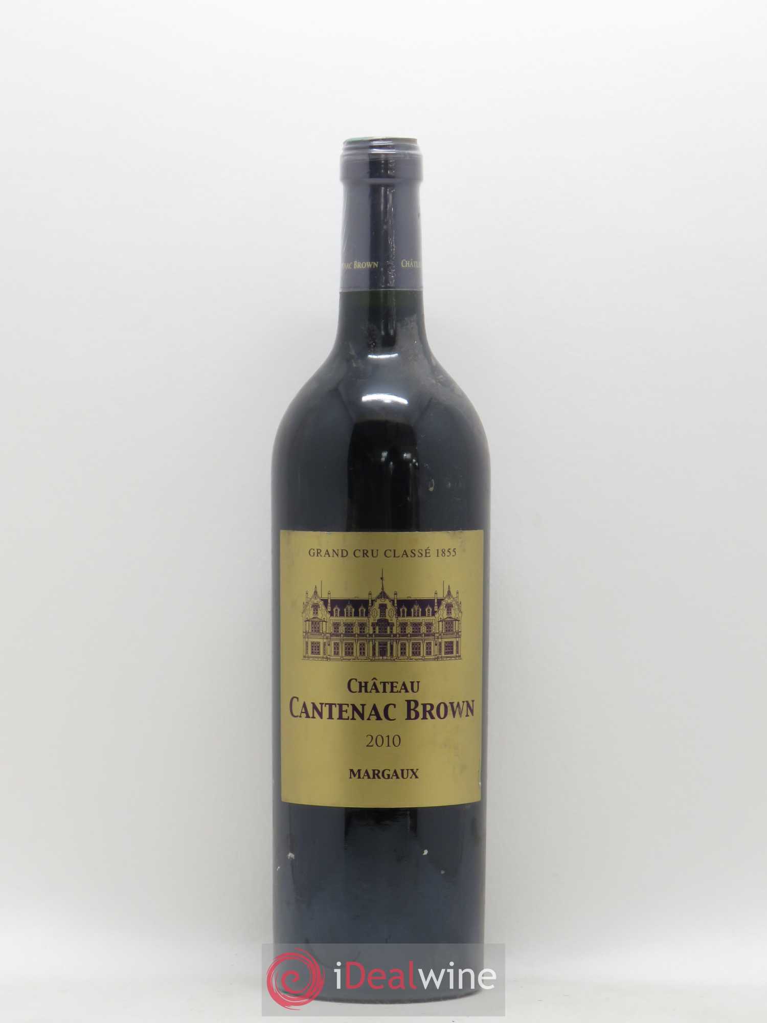 Château Cantenac Brown 3ème Grand Cru Classé 2010 - Lot de 1 bouteille - 0