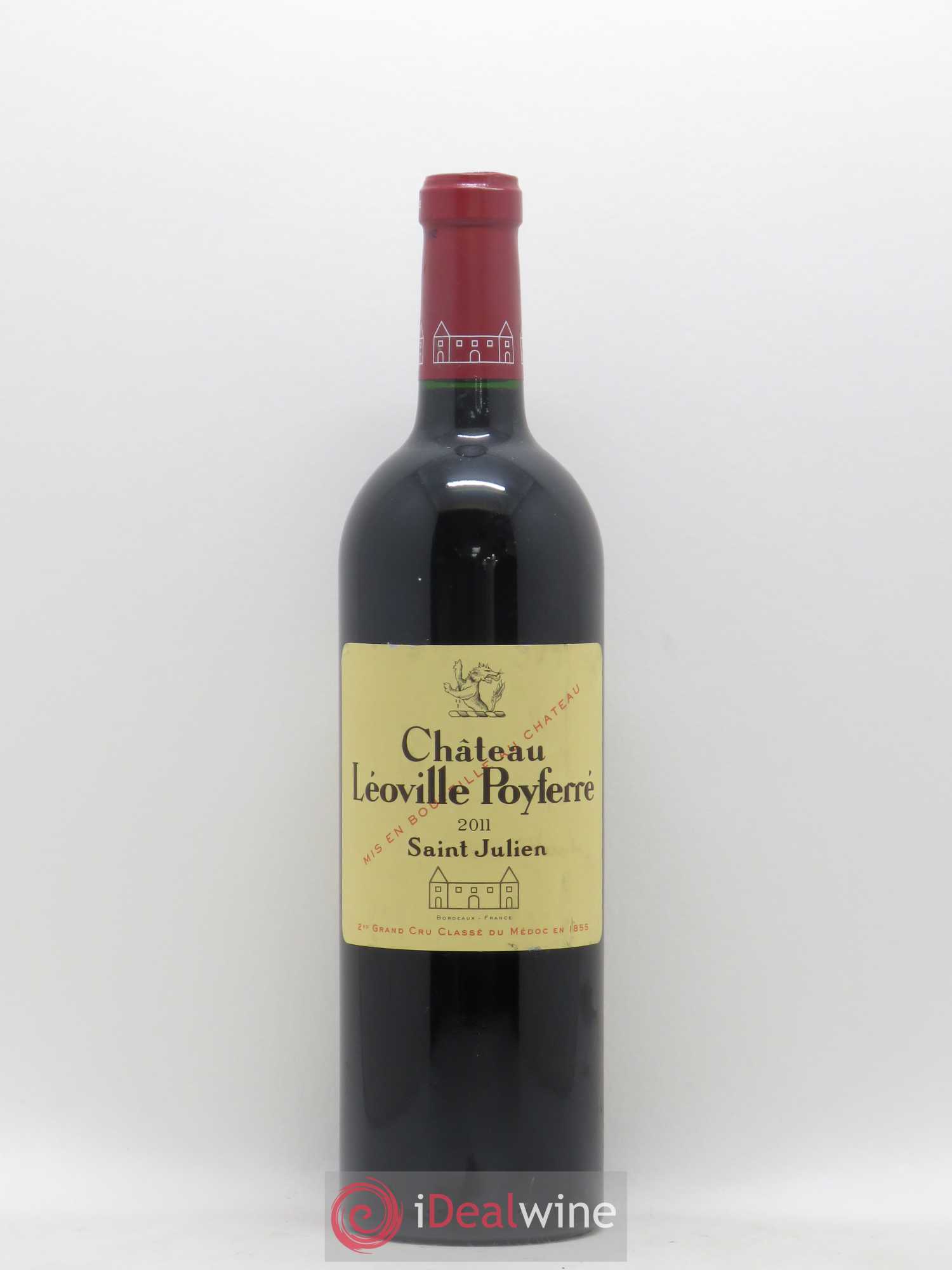 Château Léoville Poyferré 2ème Grand Cru Classé 2011 - Lot de 1 bouteille - 0