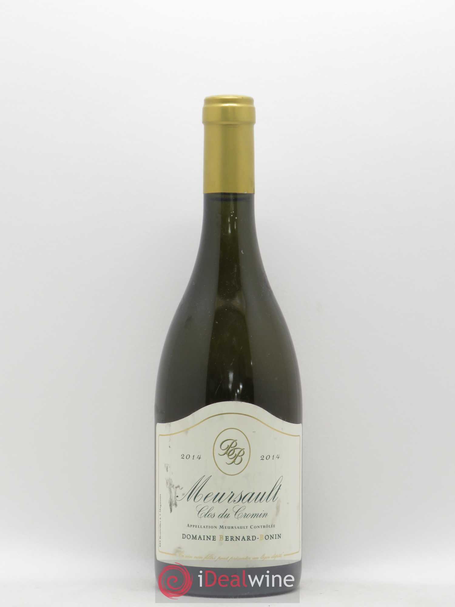 Meursault Clos du Cromin Bernard Bonin 2014 - Lot de 1 bouteille - 0