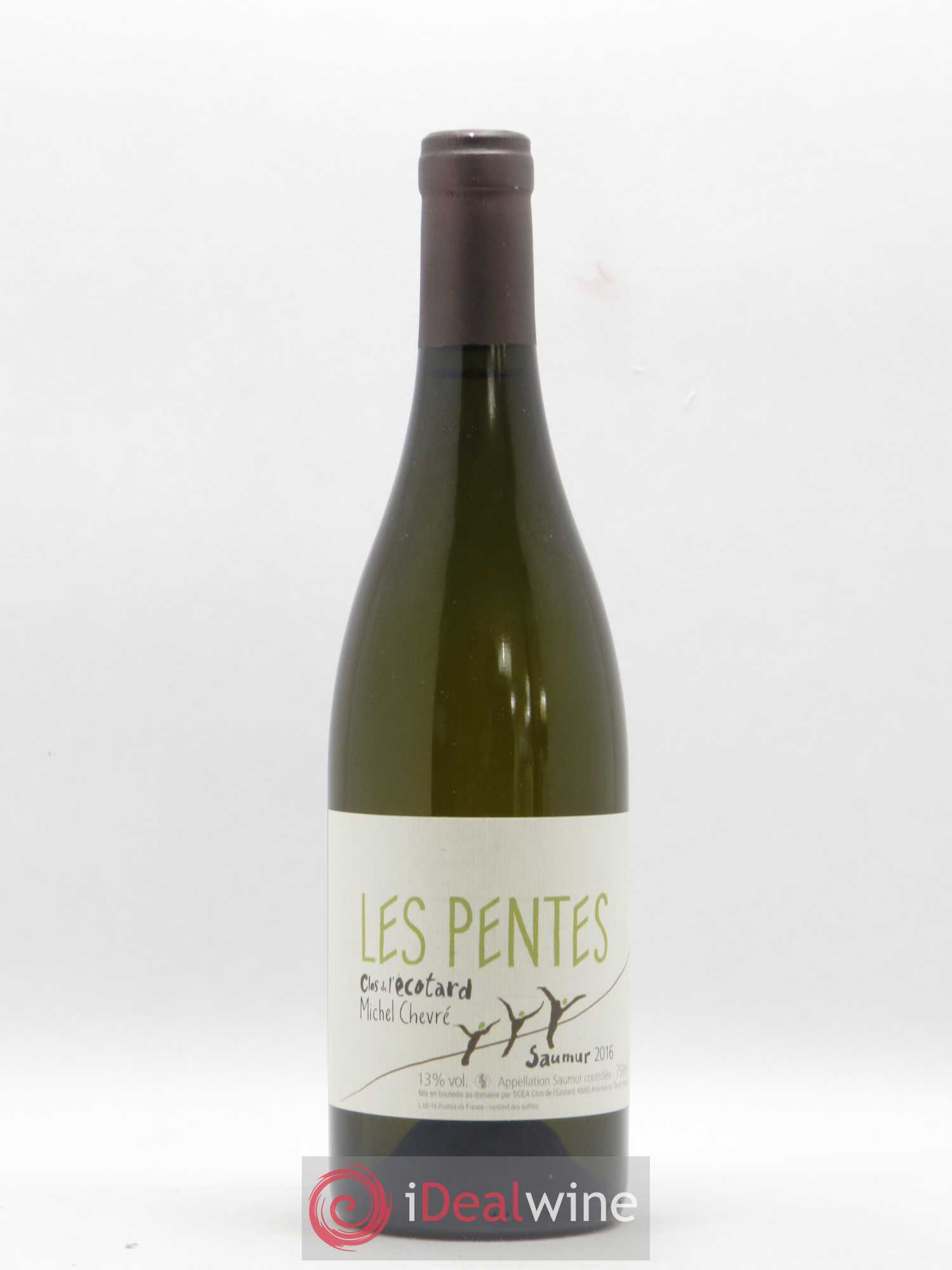 Saumur Les Pentes Clos de L'écotard - Michel Chevré 2016 - Posten von 1 Flasche - 0