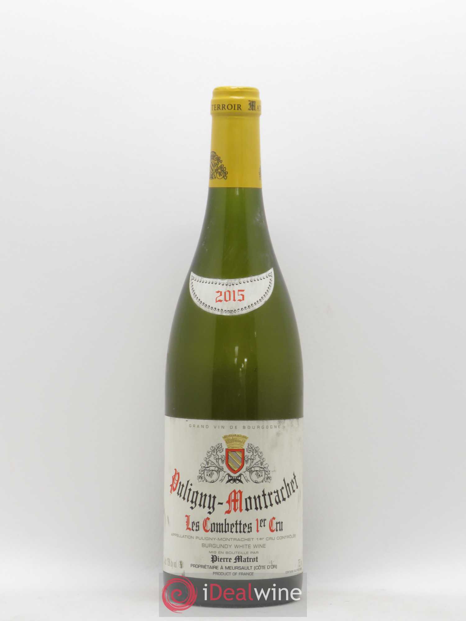 Puligny-Montrachet 1er Cru Les Combettes Pierre Matrot 2015 - Posten von 1 Flasche - 0