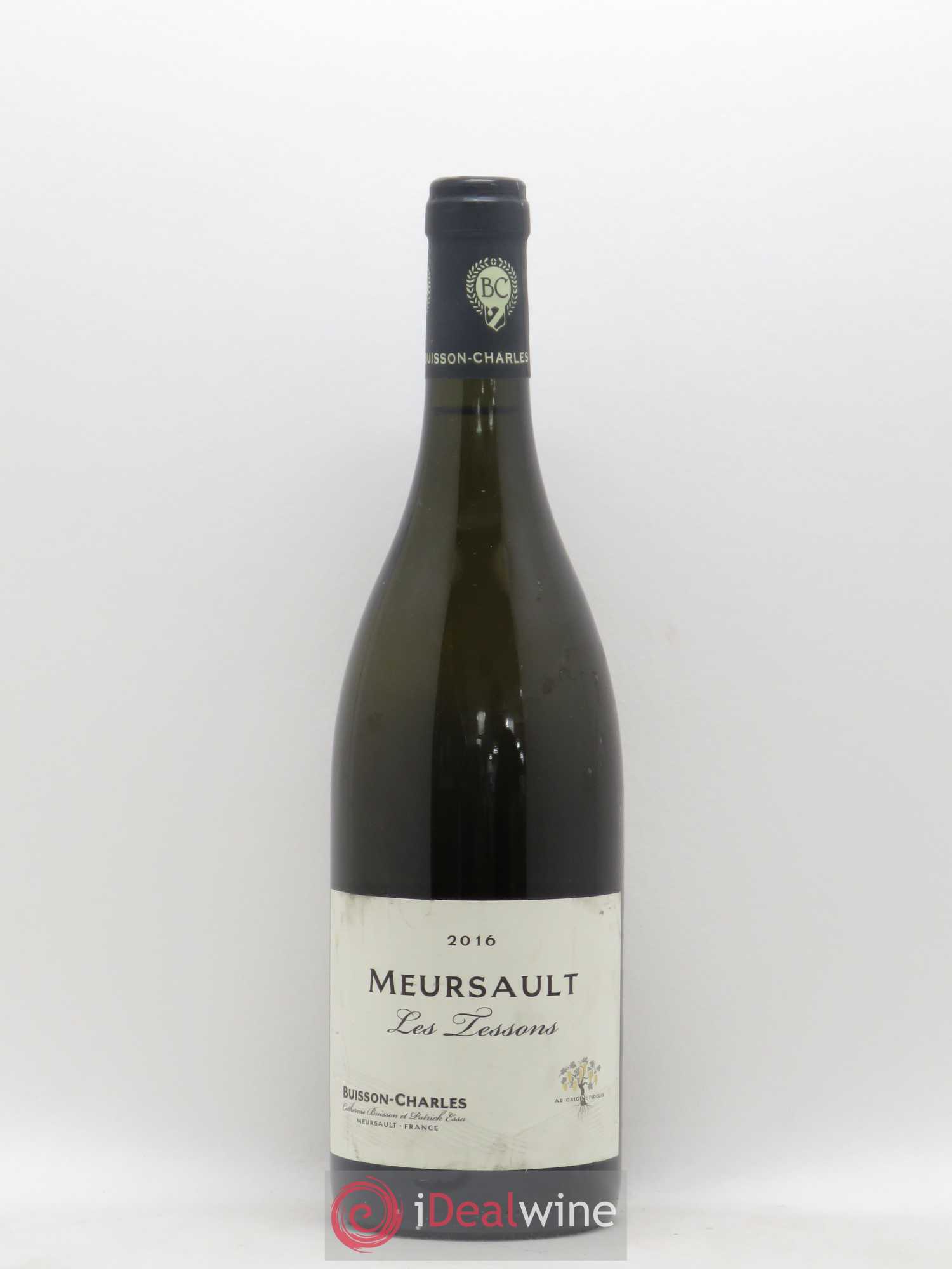 Meursault Les Tessons Buisson-Charles (Domaine) 2016 - Lot de 1 bouteille - 0