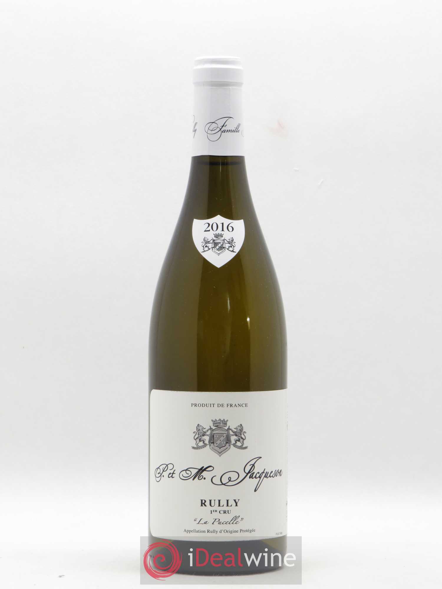 Rully 1er Cru La Pucelle Paul & Marie Jacqueson 2016 - Lot de 1 bouteille - 0