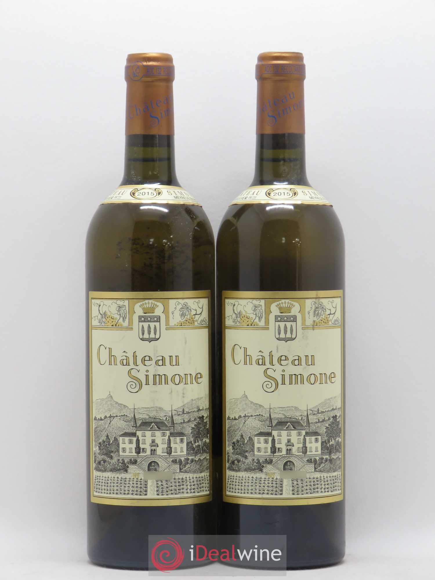 Palette Château Simone Famille Rougier 2015 - Lot de 2 bouteilles - 0