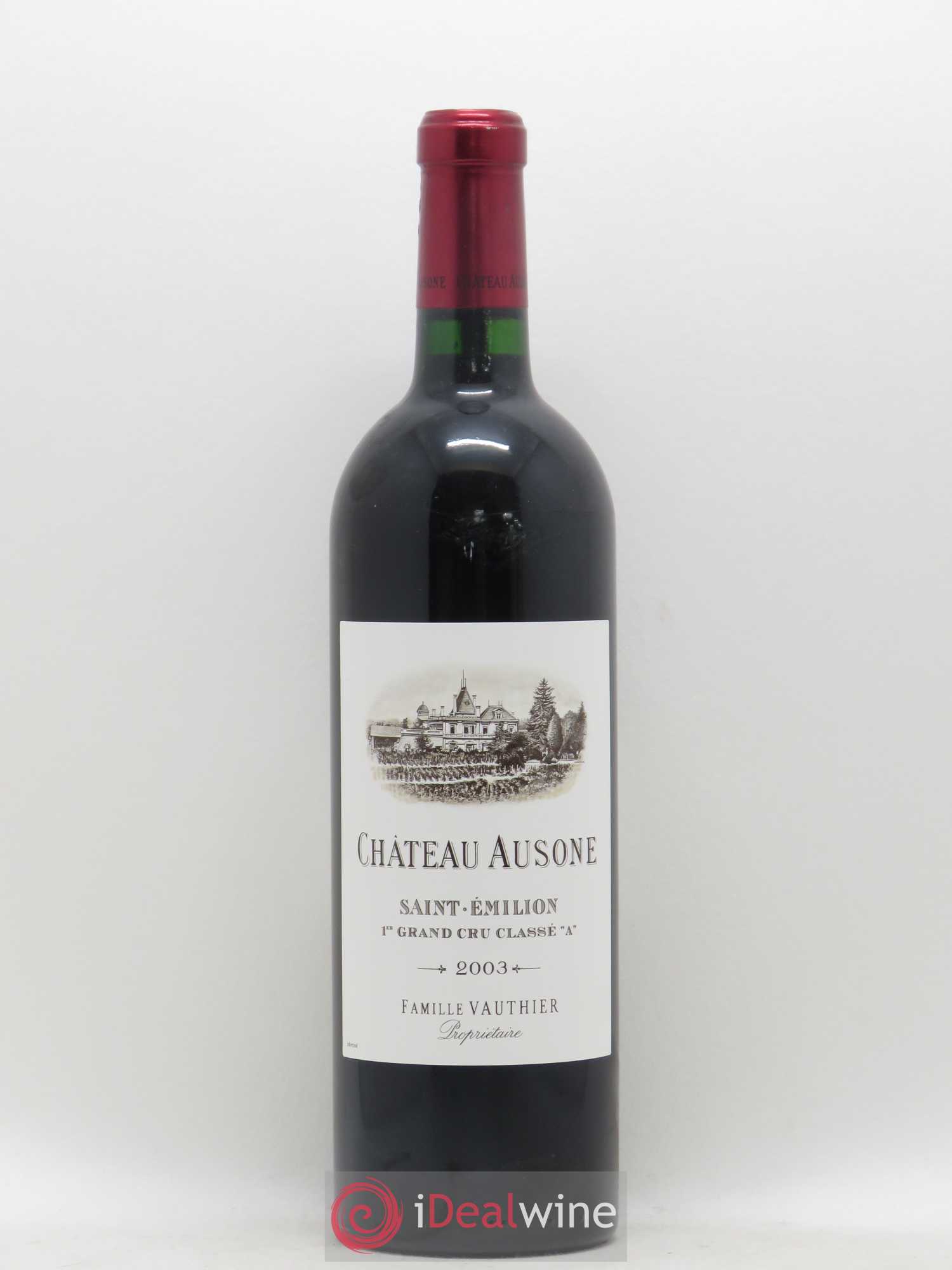 Château Ausone 1er Grand Cru Classé A 2003 - Lot de 1 bouteille - 0