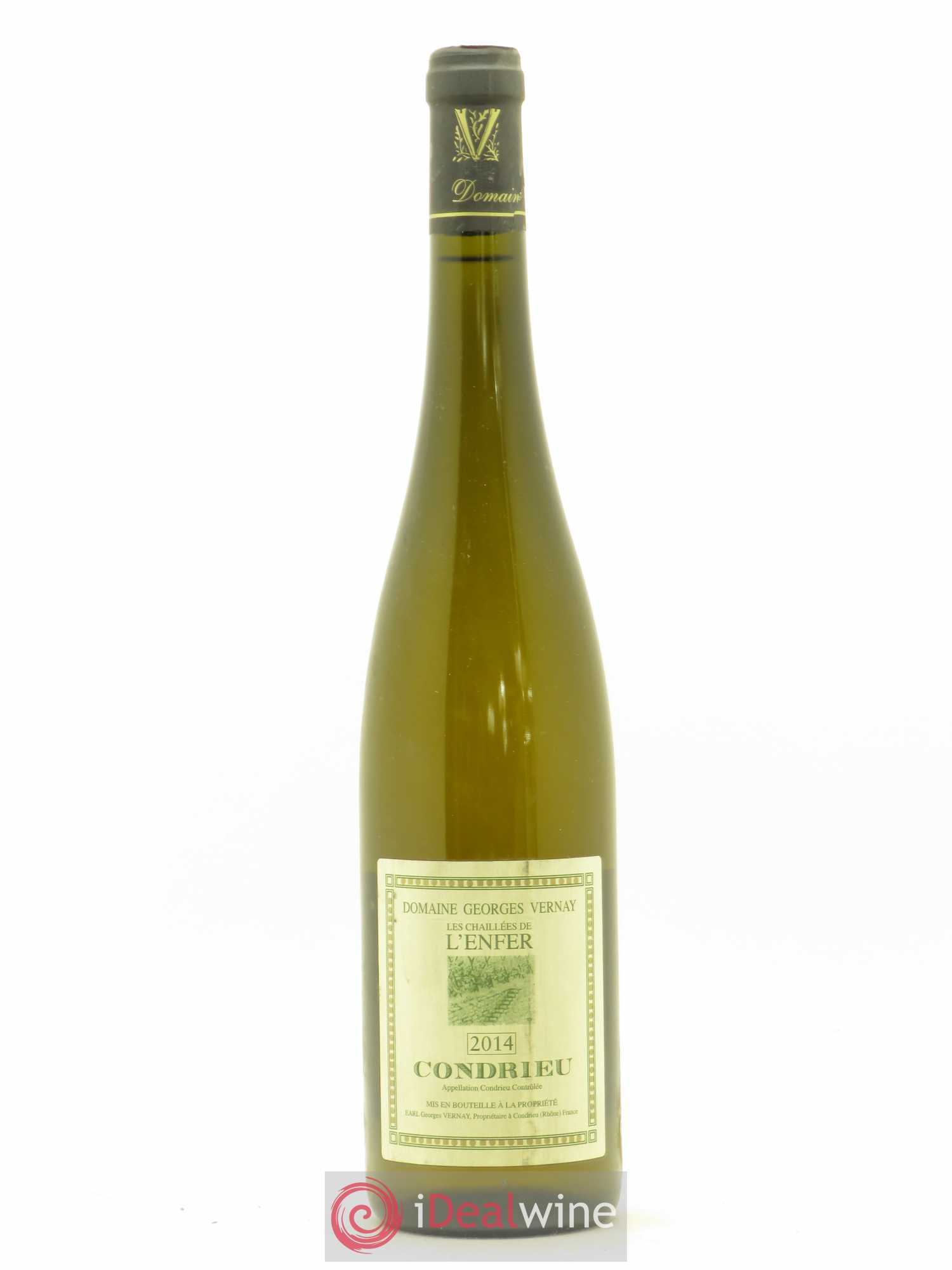 Condrieu Les Chaillées de l'Enfer Georges Vernay 2014 - Lot de 1 bouteille - 0