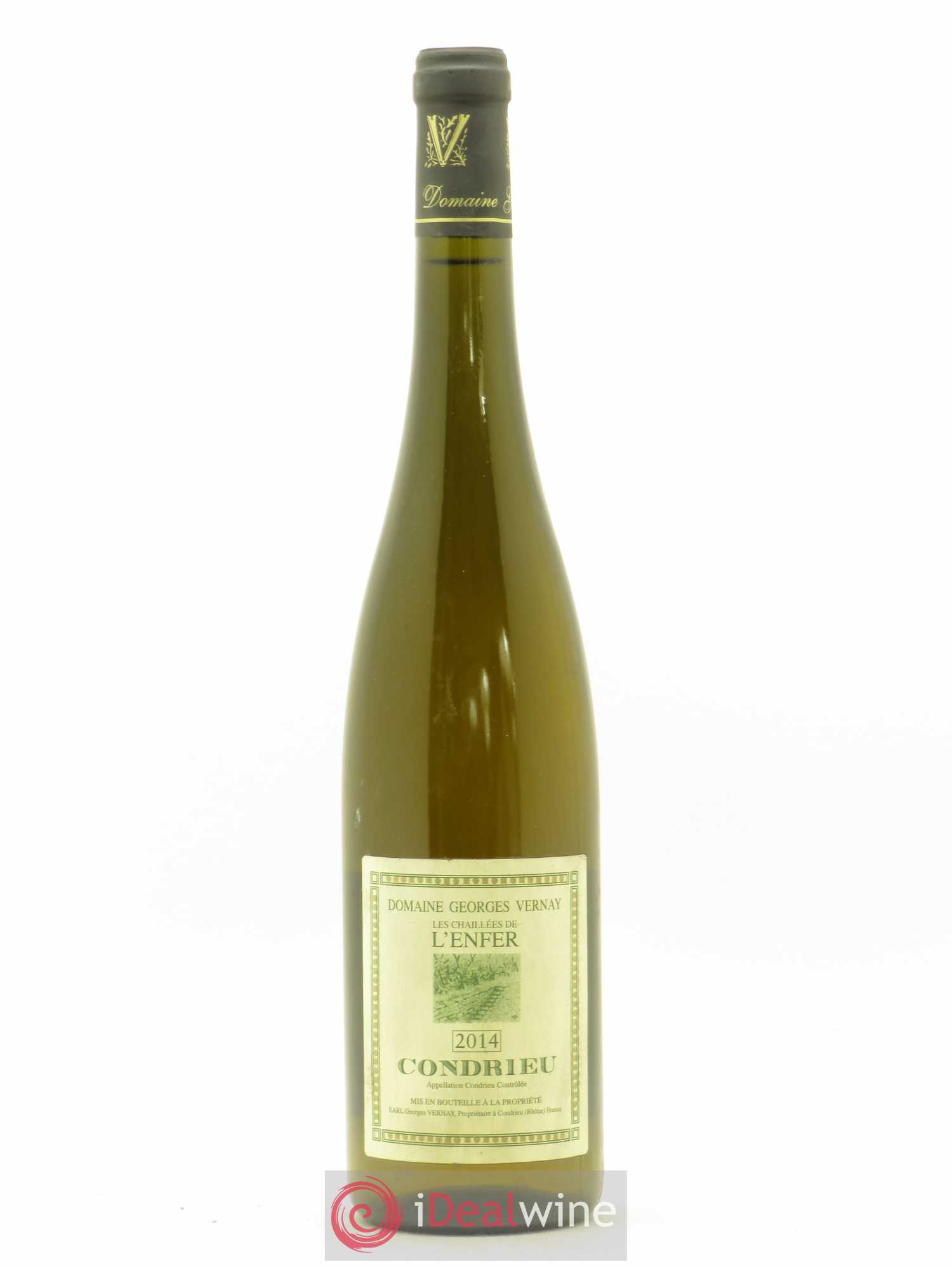 Condrieu Les Chaillées de l'Enfer Georges Vernay 2014 - Lot de 1 bouteille - 0