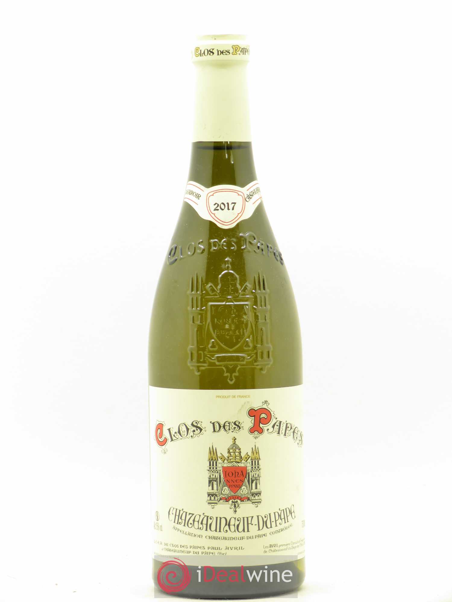 Châteauneuf-du-Pape Clos des Papes - Paul Avril 2017 - Lot de 1 bouteille - 0