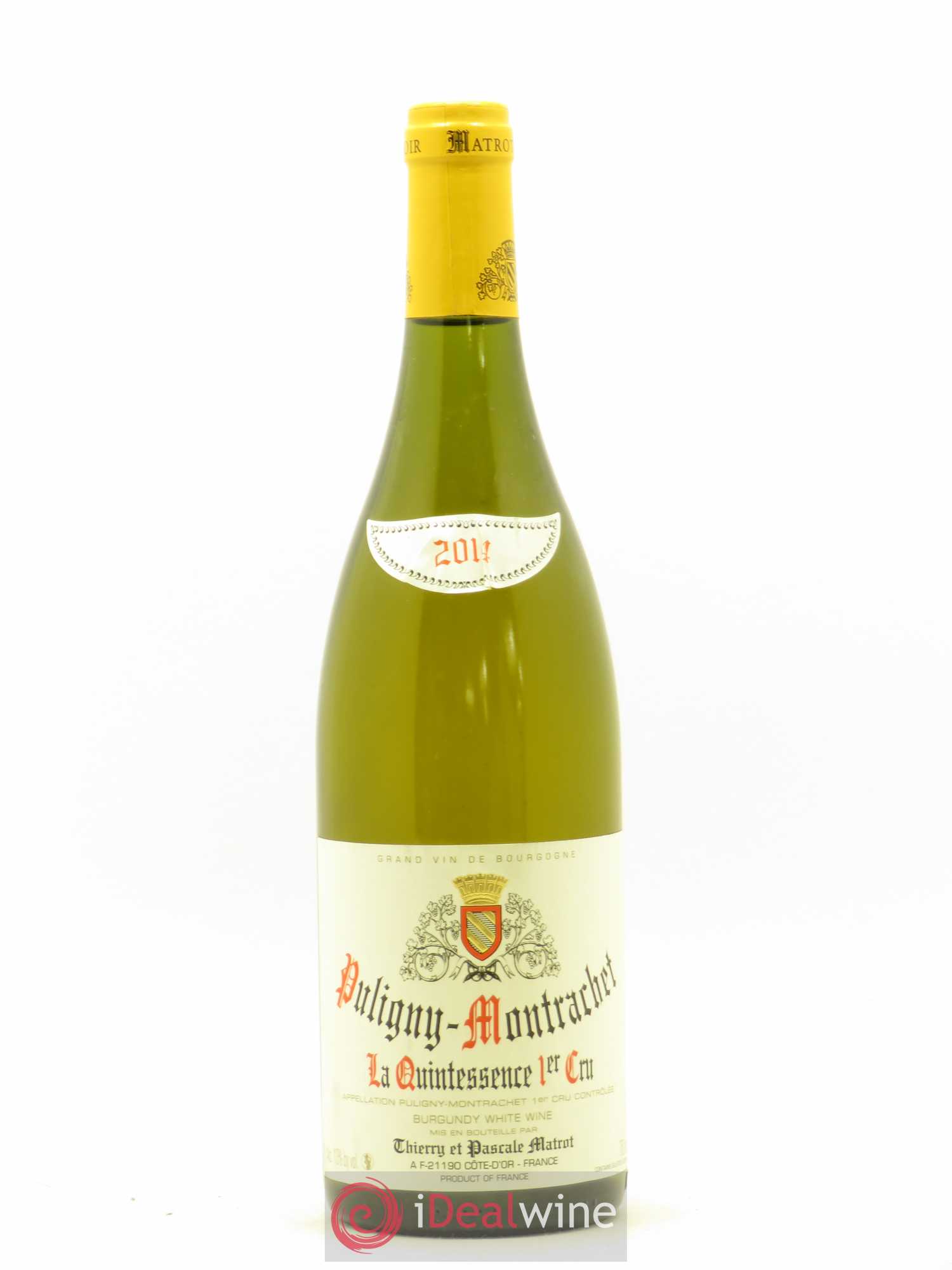 Puligny-Montrachet 1er Cru La Quintessence Matrot (Domaine) 2014 - Lot de 1 bouteille - 0
