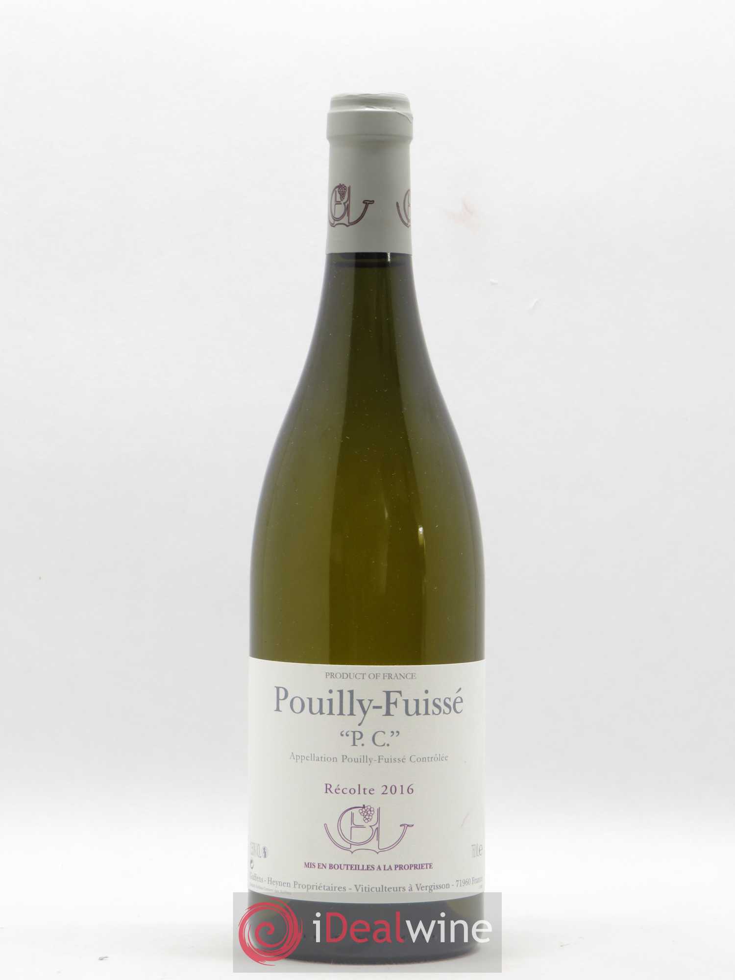 Pouilly-Fuissé P.C Guffens-Heynen (sans prix de réserve) 2016 - Posten von 1 Flasche - 0
