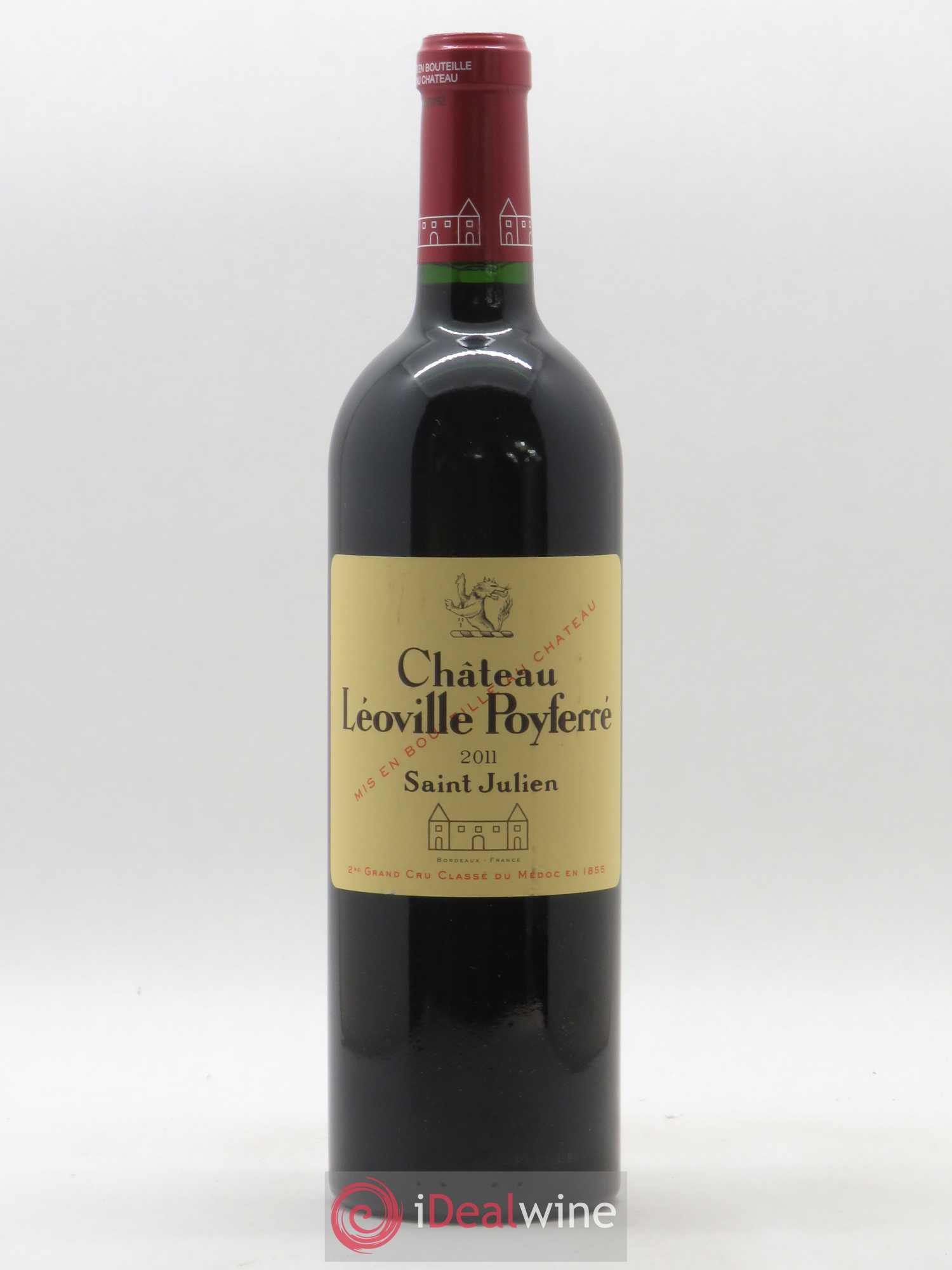 Château Léoville Poyferré 2ème Grand Cru Classé 2011 - Lot de 1 bouteille - 0
