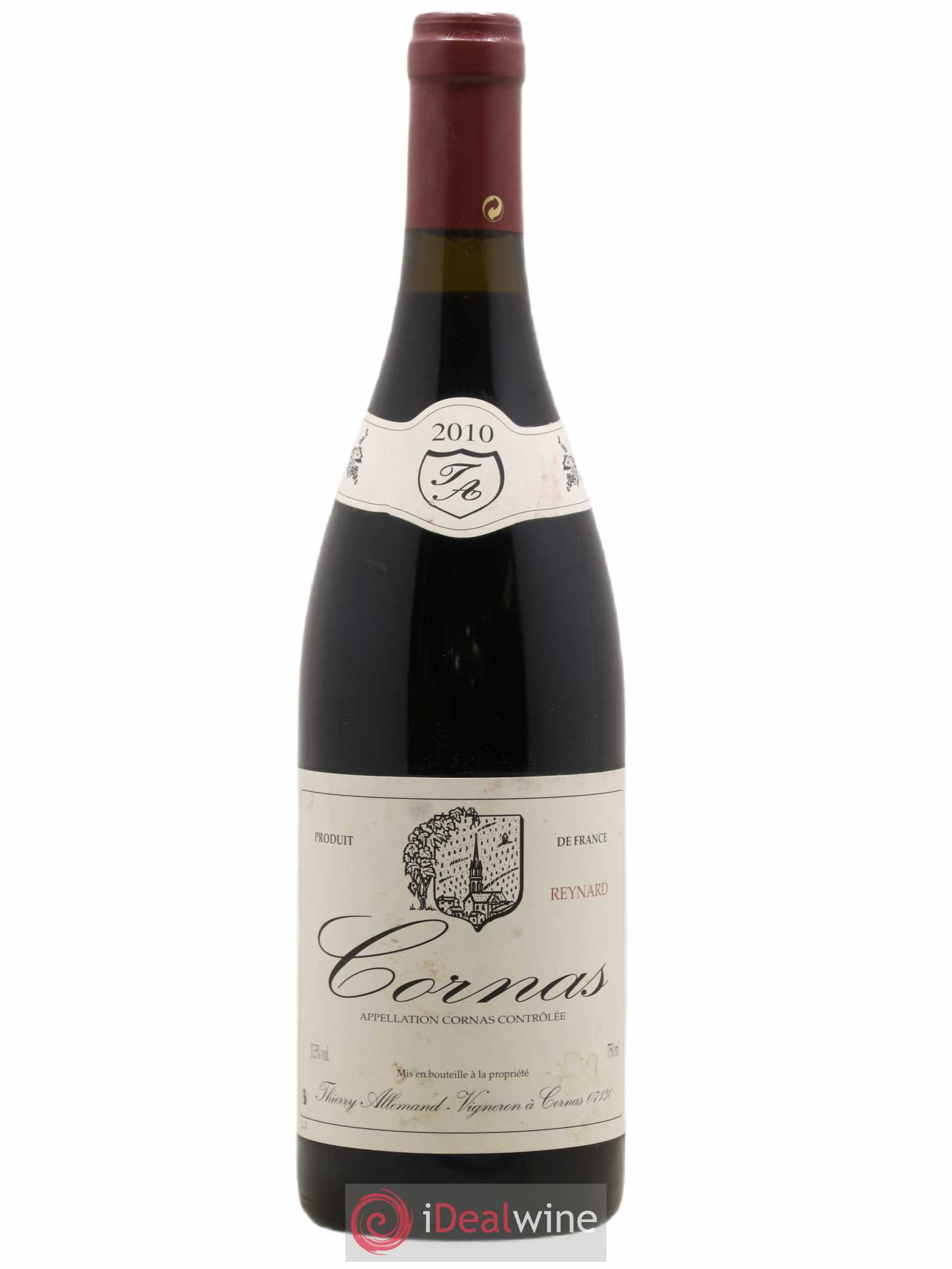 Cornas Reynard Thierry Allemand 2010 - Lot de 1 bouteille - 0