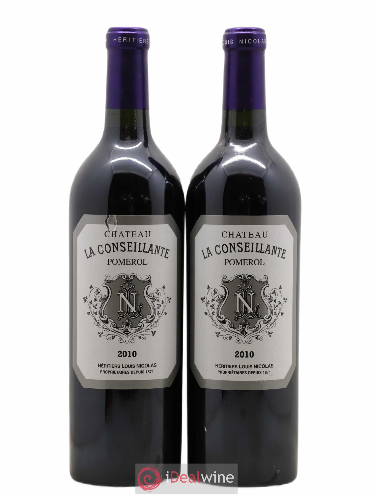 Château la Conseillante 2010 - Lot de 2 bouteilles - 0