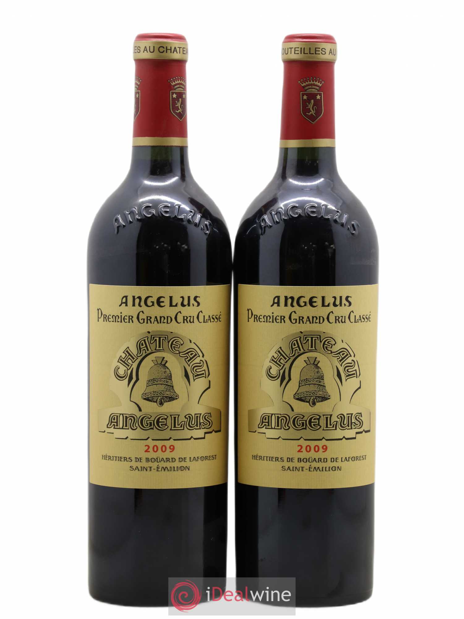 Château Angélus 1er Grand Cru Classé A 2009 - Lot de 2 bouteilles - 0