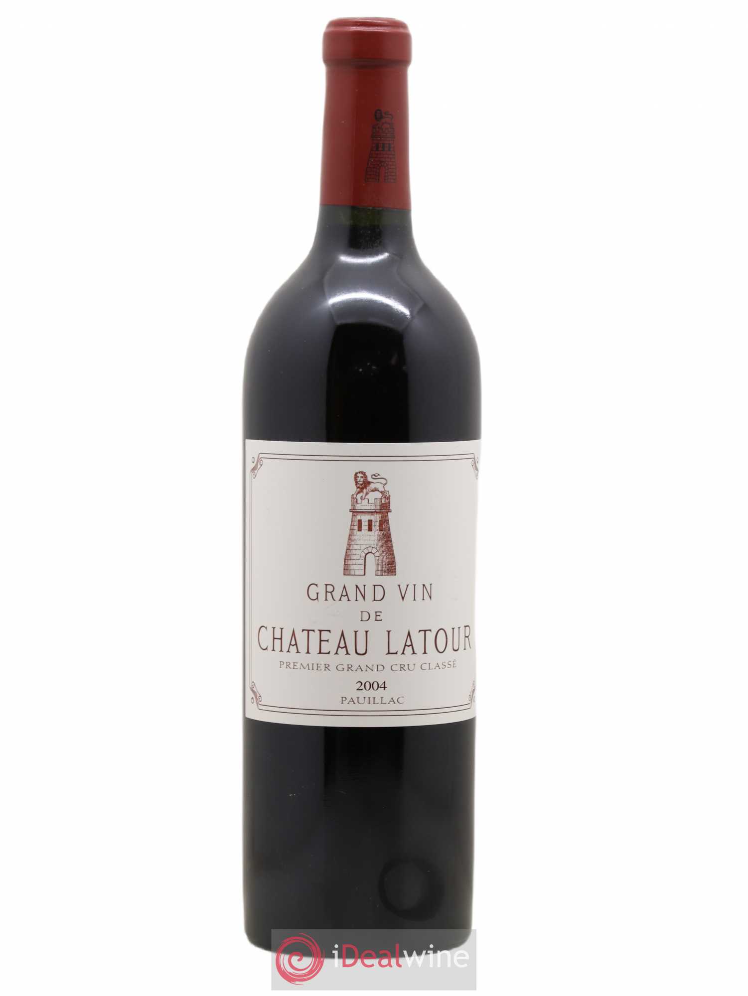 Château Latour 1er Grand Cru Classé 2004 - Lot de 1 bouteille - 0