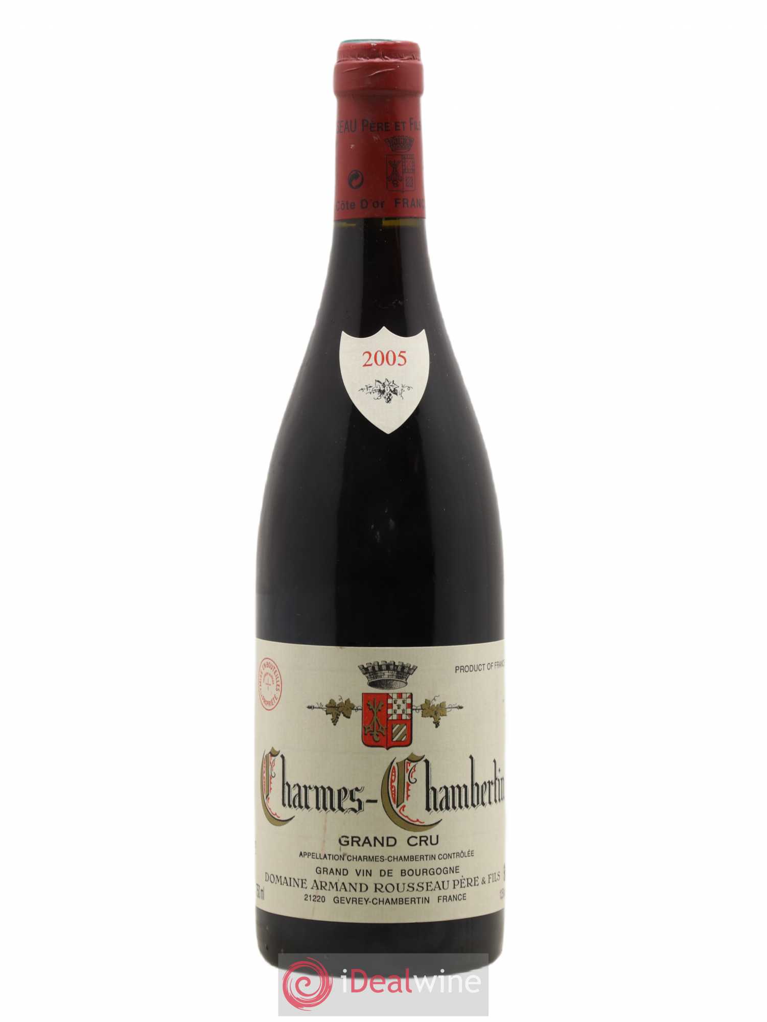 Charmes-Chambertin Grand Cru Armand Rousseau (Domaine) 2005 - Lot de 1 bouteille - 0