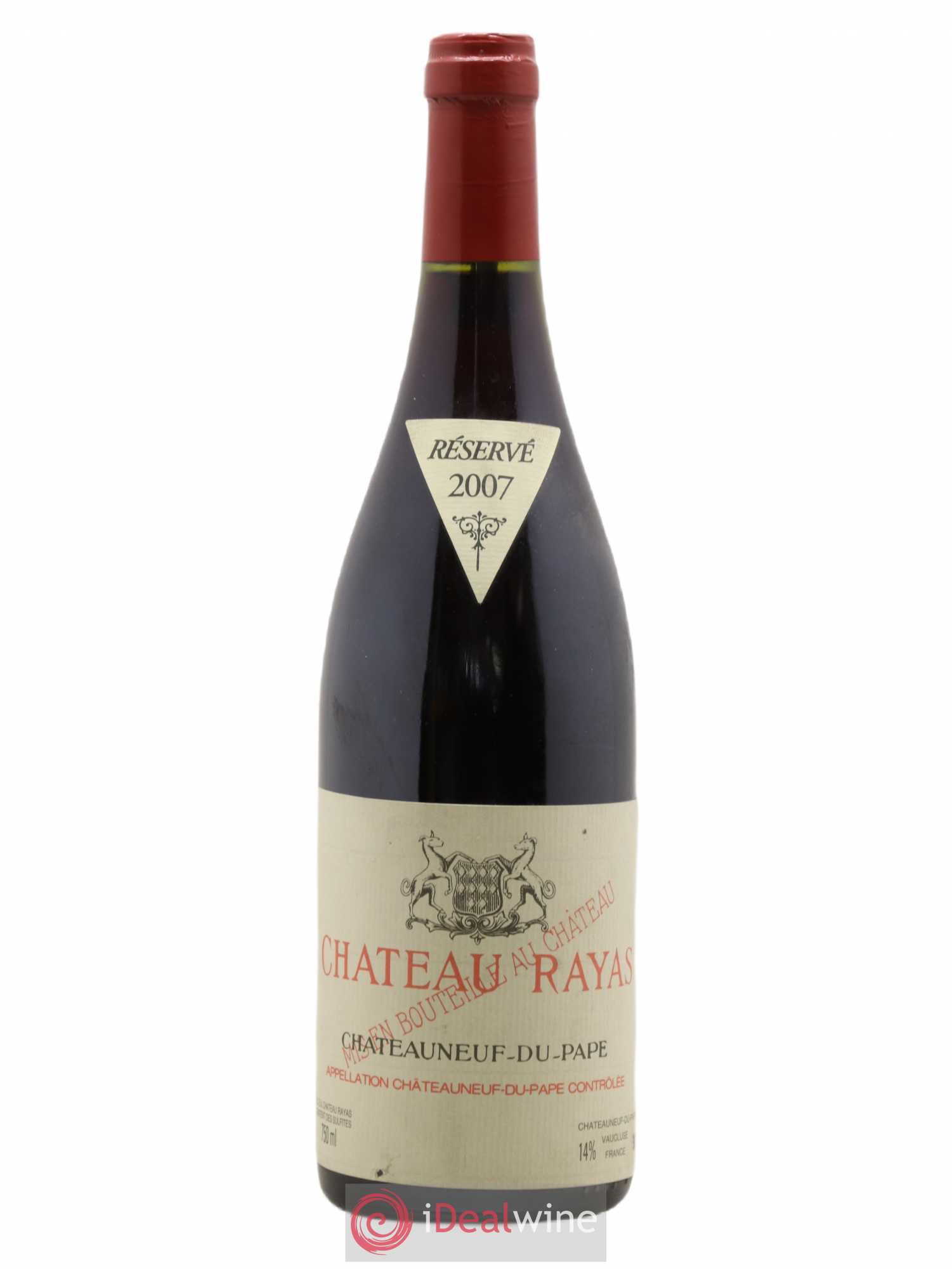 Châteauneuf-du-Pape Château Rayas Emmanuel Reynaud 2007 - Lot de 1 bouteille - 0