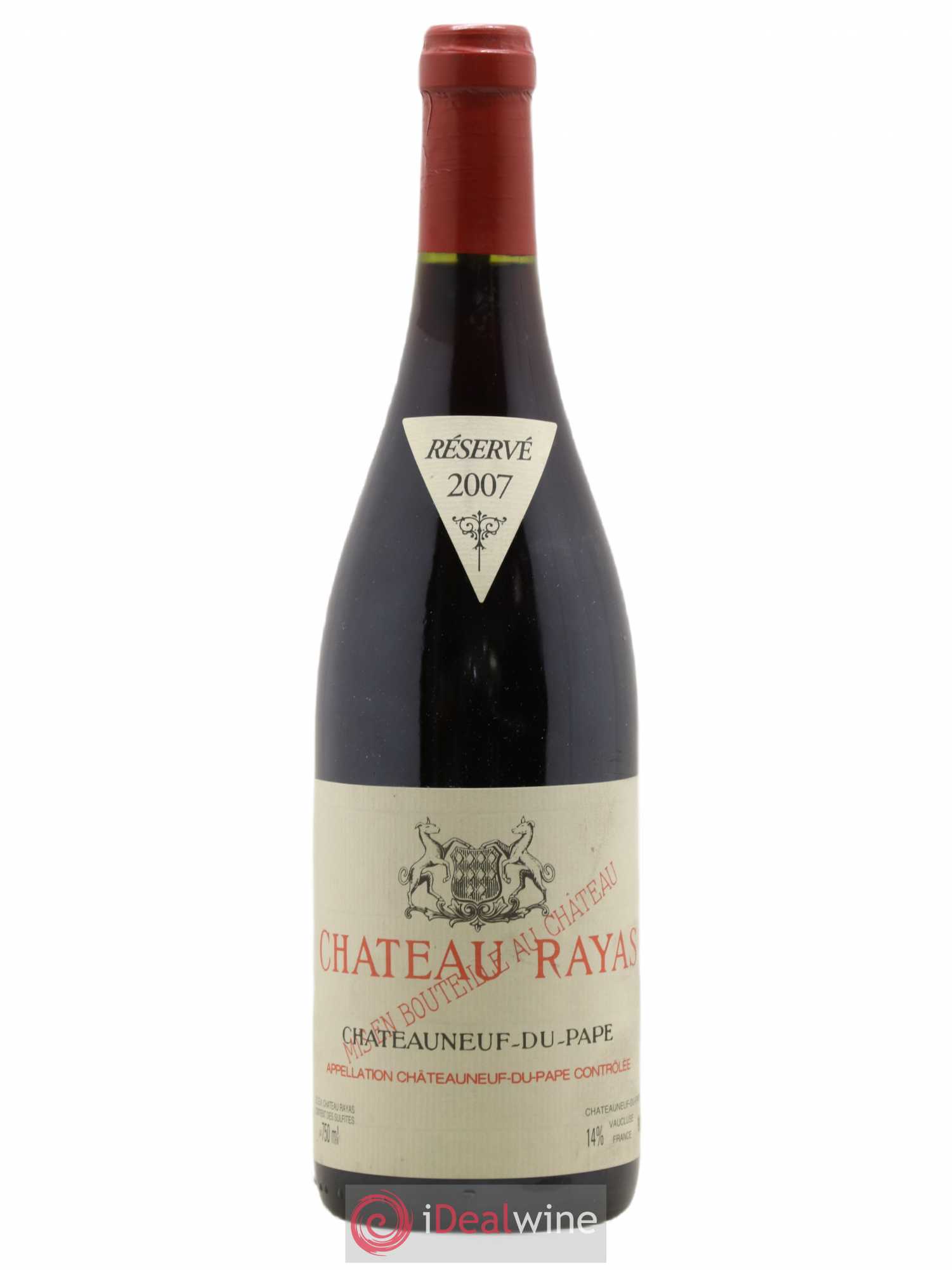 Châteauneuf-du-Pape Château Rayas Emmanuel Reynaud 2007 - Lot de 1 bouteille - 0