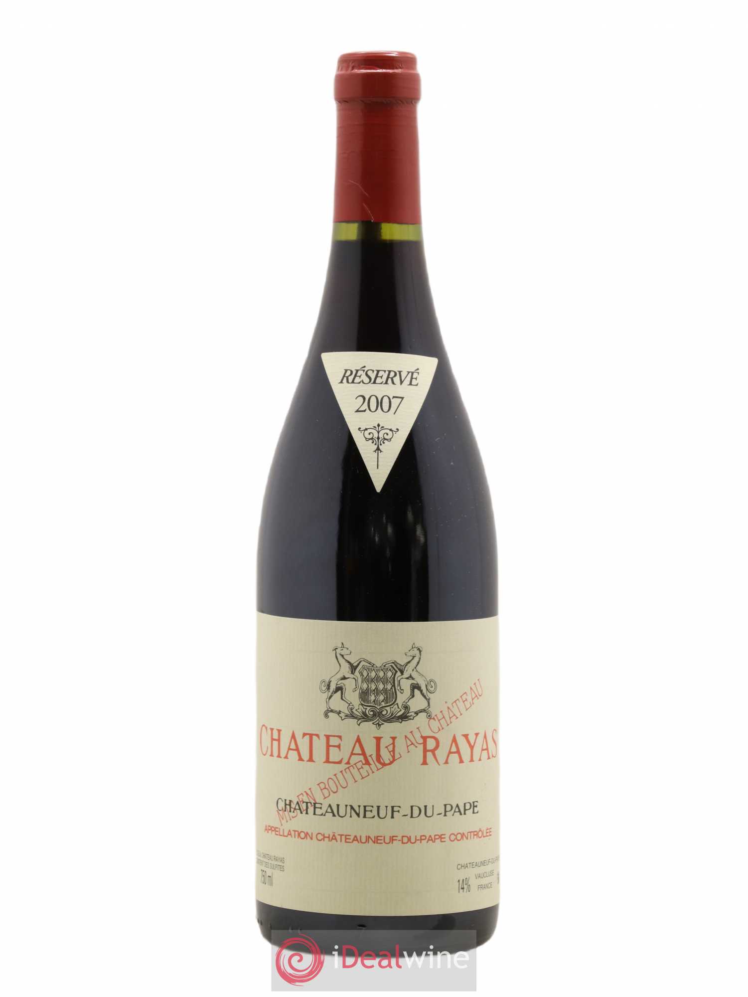 Châteauneuf-du-Pape Château Rayas Emmanuel Reynaud 2007 - Lot de 1 bouteille - 0