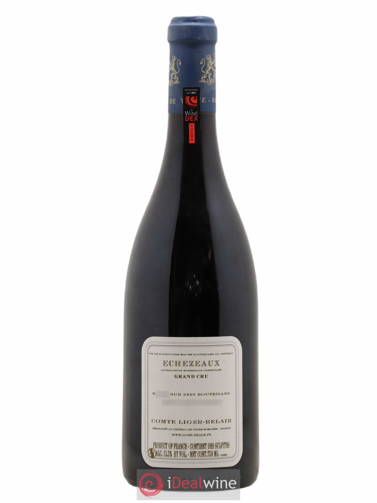 Echezeaux Grand Cru Comte Liger-Belair (Domaine du) 2009 - Lot de 1 bouteille - 1